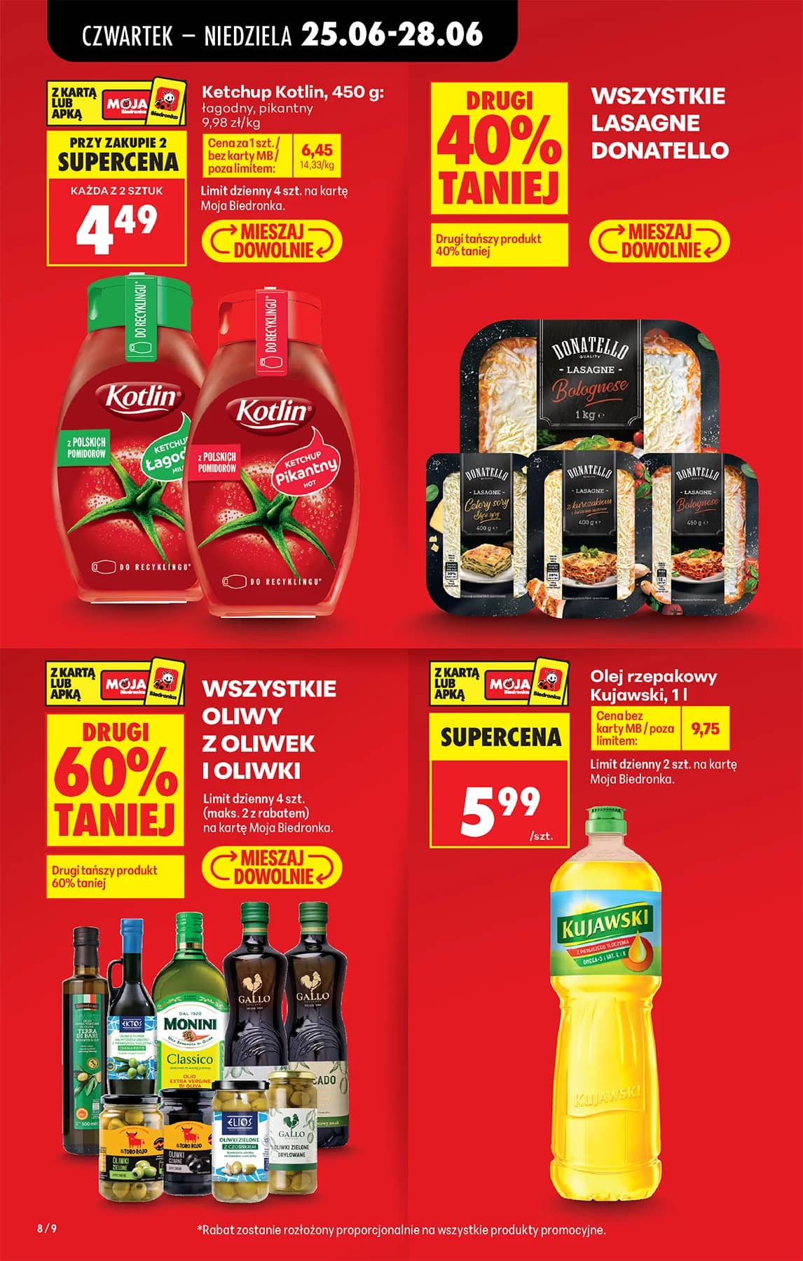 Biedronka - Codziennie niskie ceny P - oferta od 25.06 12 puslapis