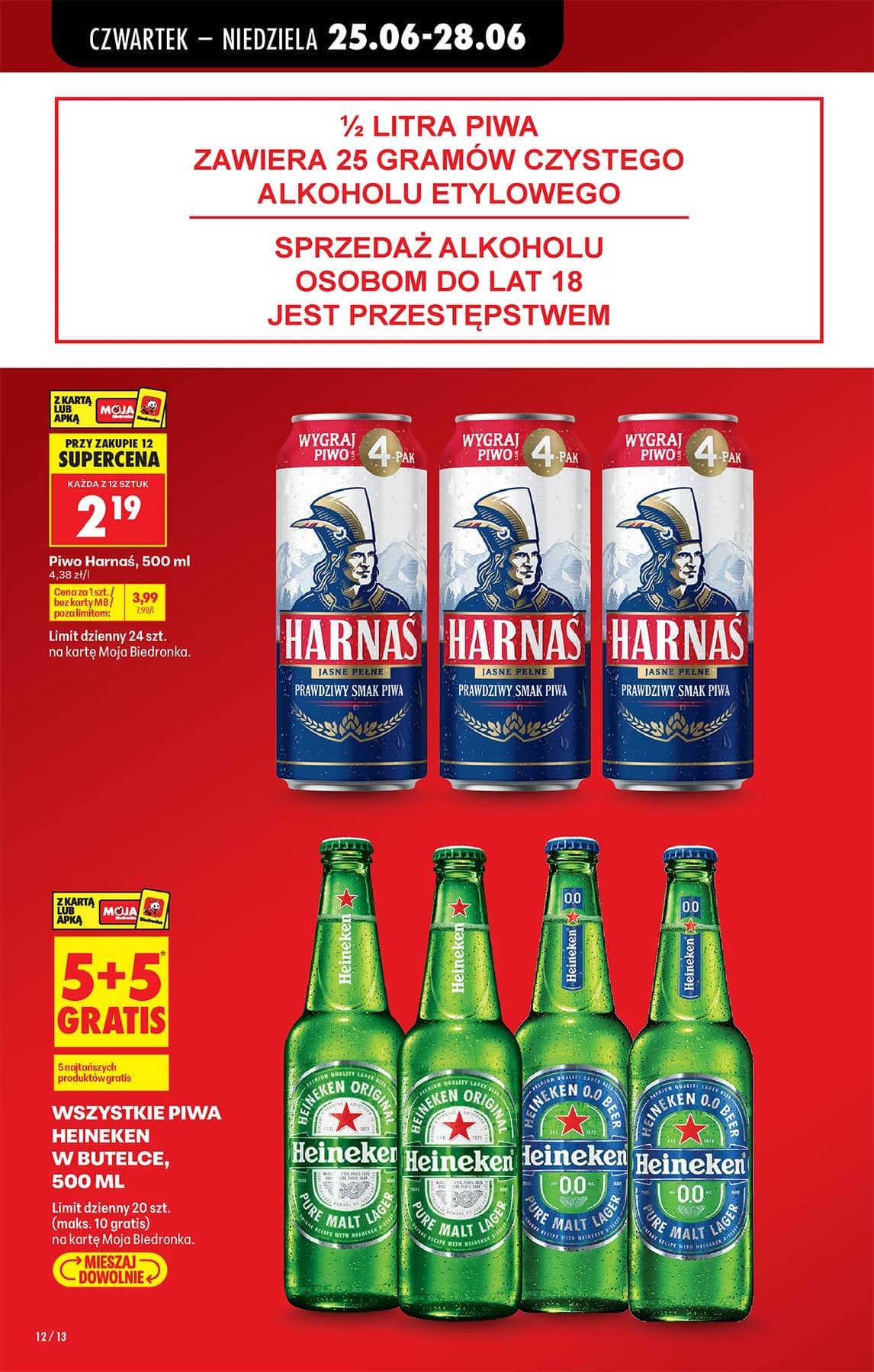 Biedronka - Codziennie niskie ceny P - oferta od 25.06 16 puslapis