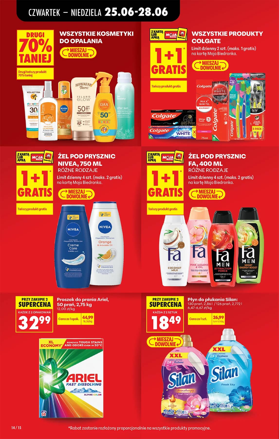 Biedronka - Codziennie niskie ceny P - oferta od 25.06 18 puslapis