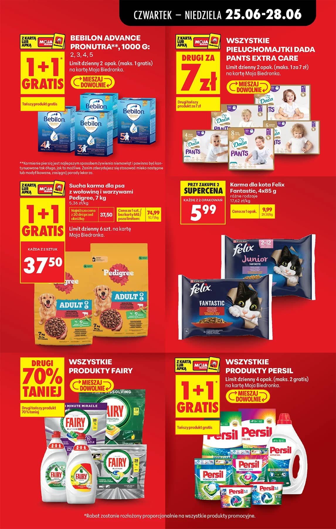 Biedronka - Codziennie niskie ceny P - oferta od 25.06 19 puslapis