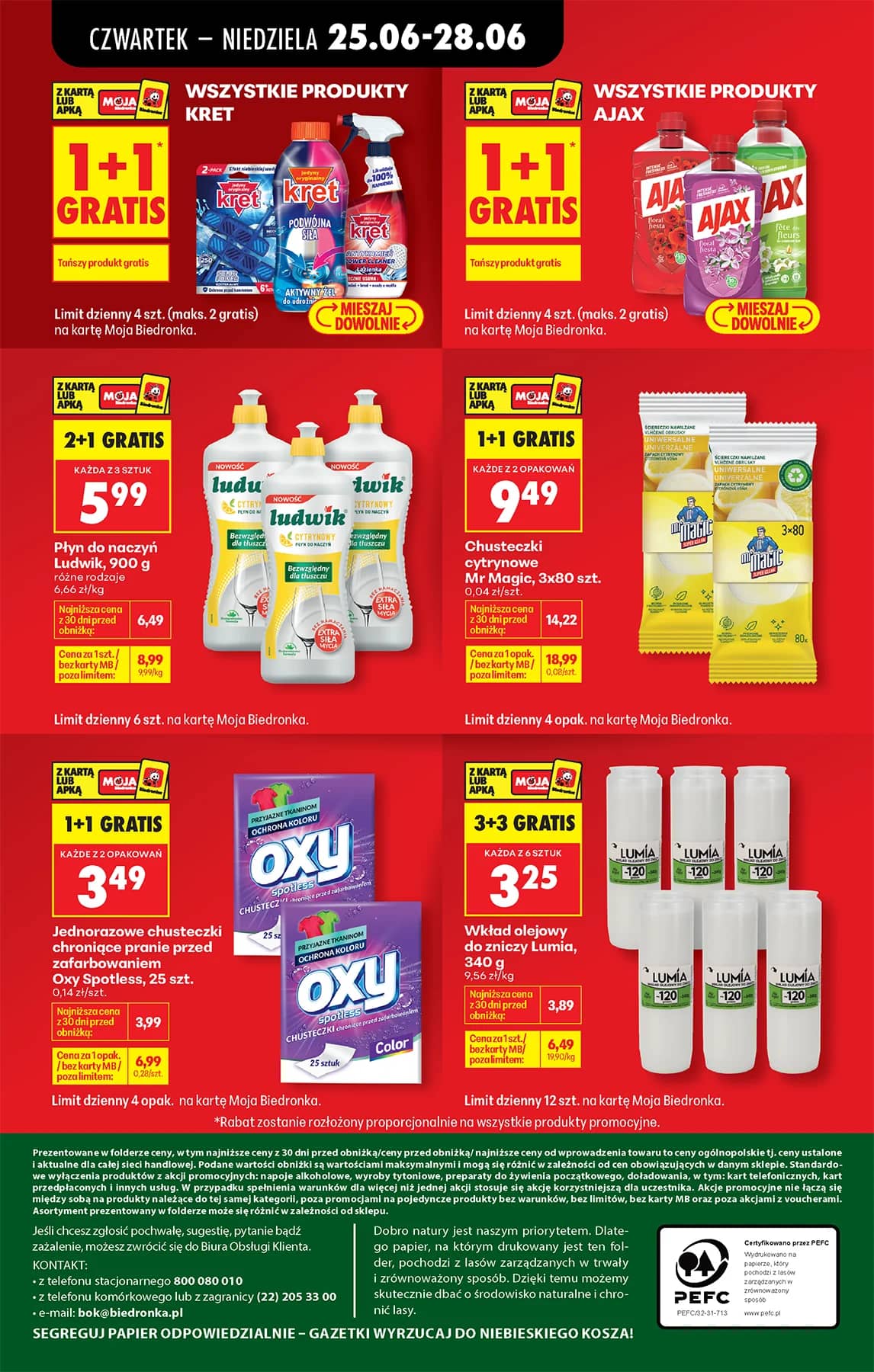 Biedronka - Codziennie niskie ceny P - oferta od 25.06 20 puslapis
