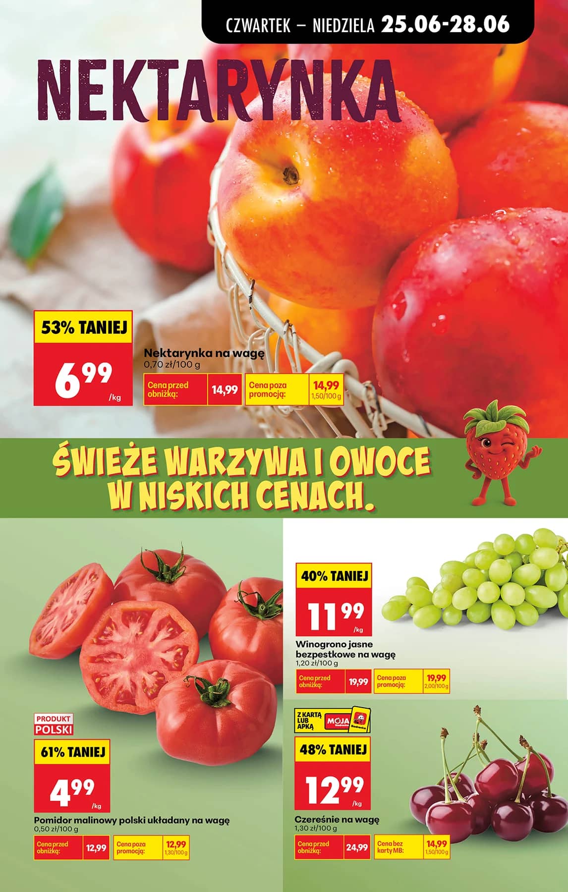 Biedronka - Codziennie niskie ceny P - oferta od 25.06 25 puslapis