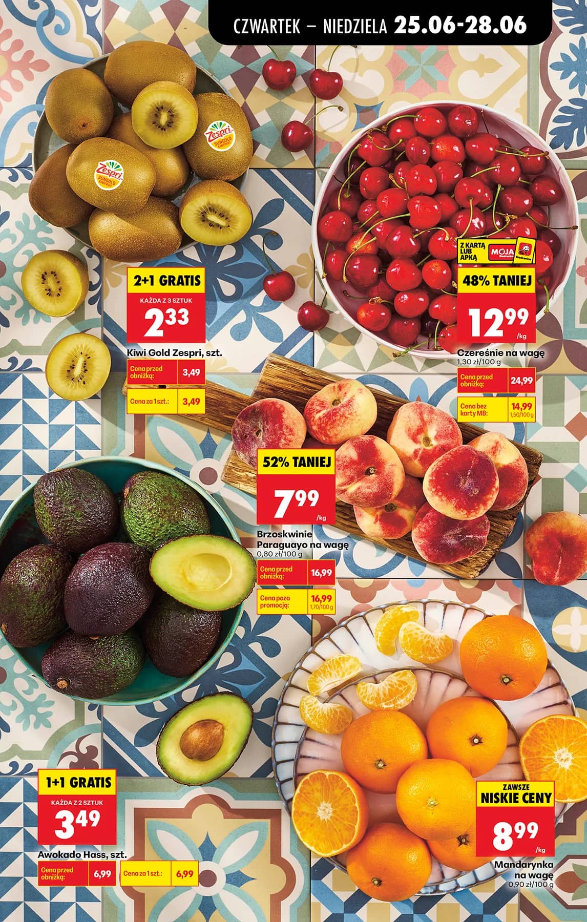 Biedronka - Codziennie niskie ceny P - oferta od 25.06 27 puslapis