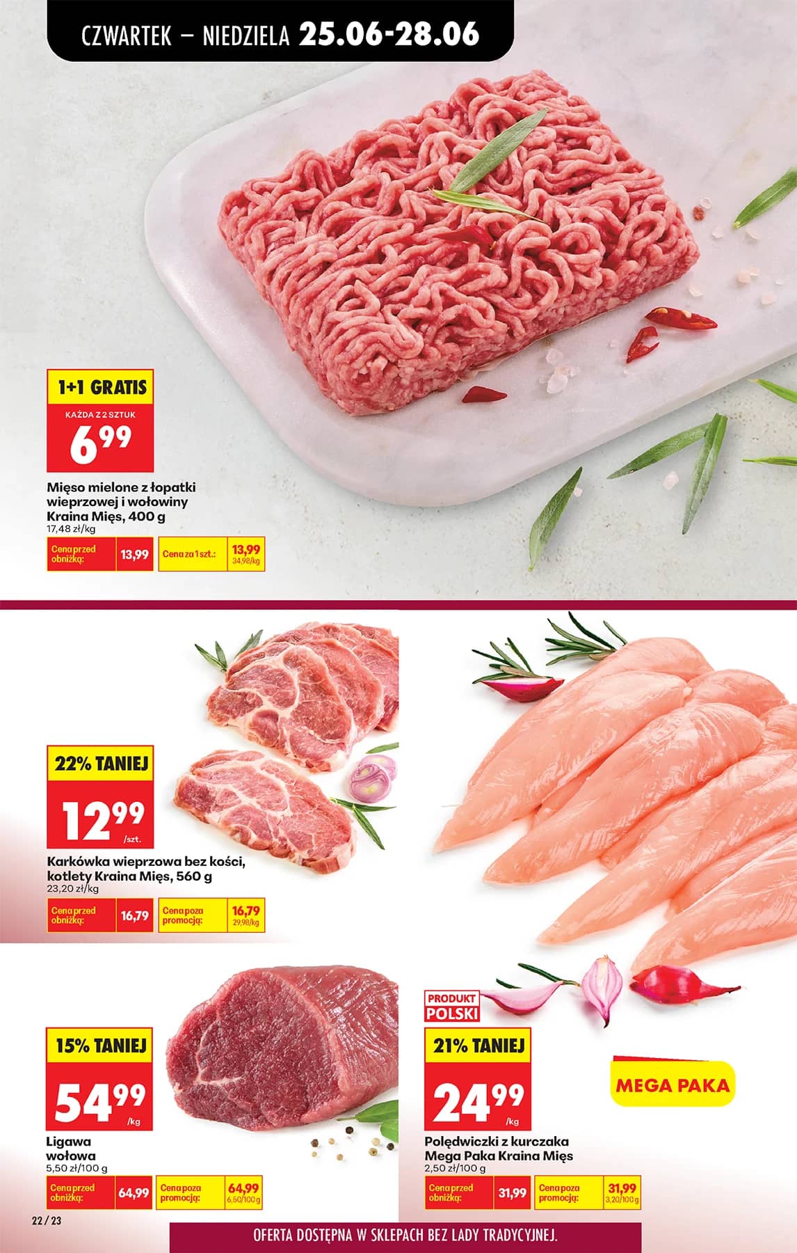 Biedronka - Codziennie niskie ceny P - oferta od 25.06 30 puslapis