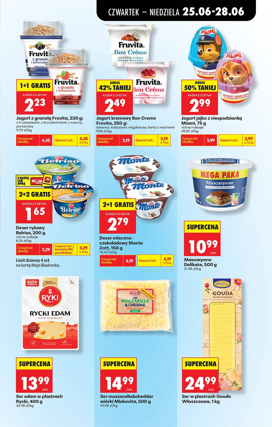 Biedronka - Codziennie niskie ceny P - oferta od 25.06 47 puslapis