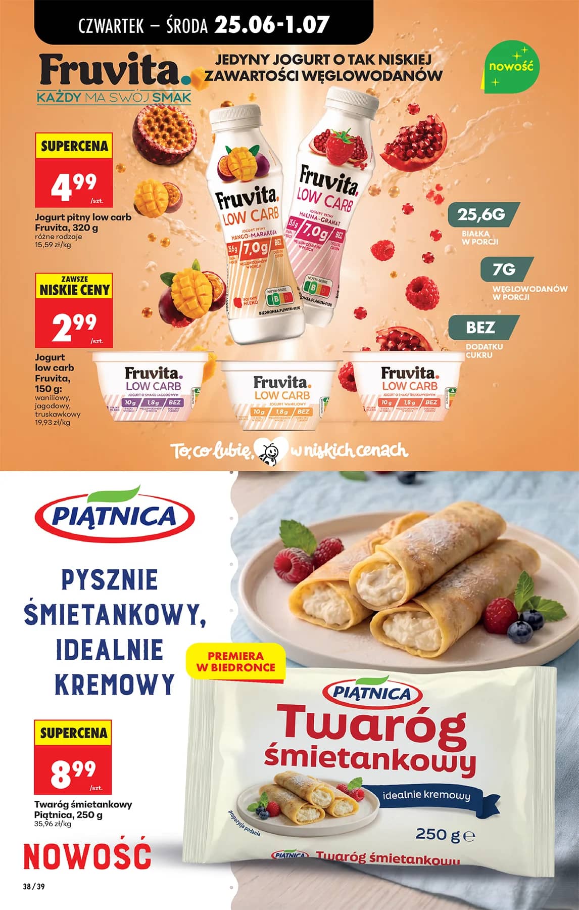 Biedronka - Codziennie niskie ceny P - oferta od 25.06 48 puslapis