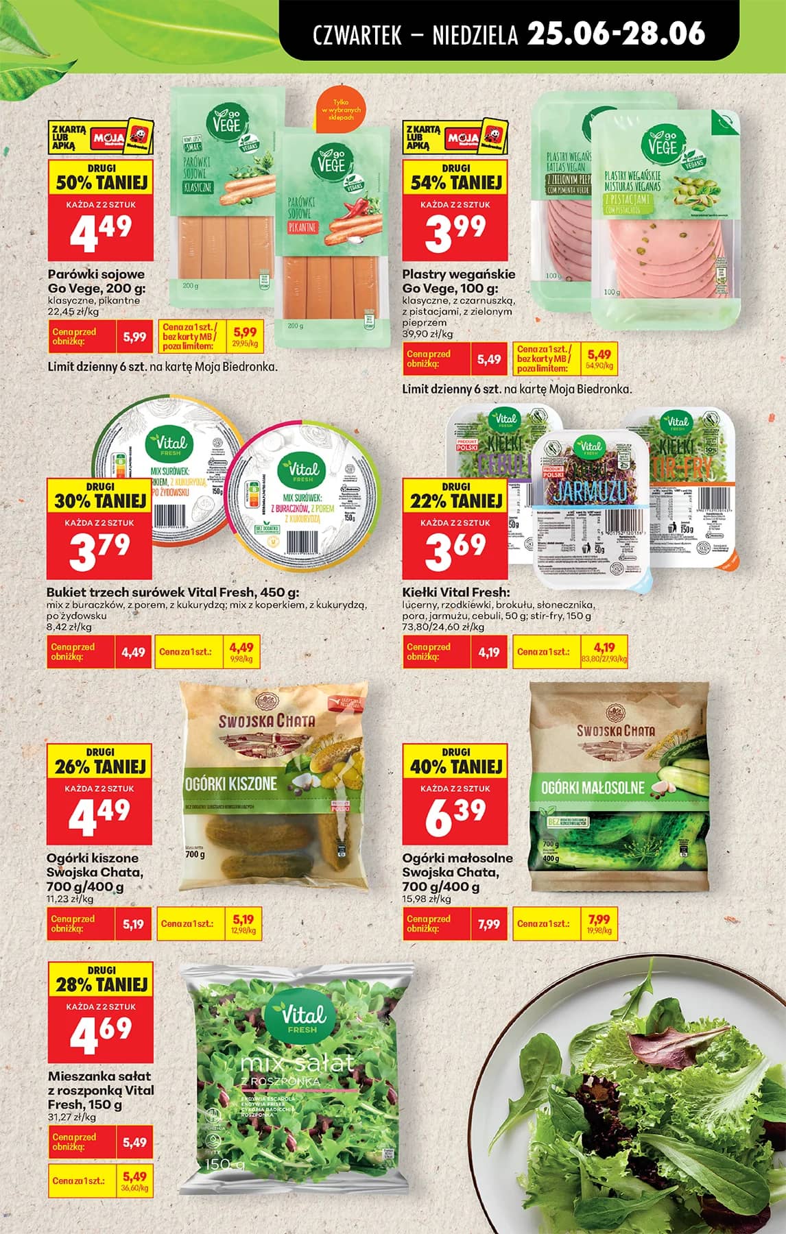 Biedronka - Codziennie niskie ceny P - oferta od 25.06 51 puslapis