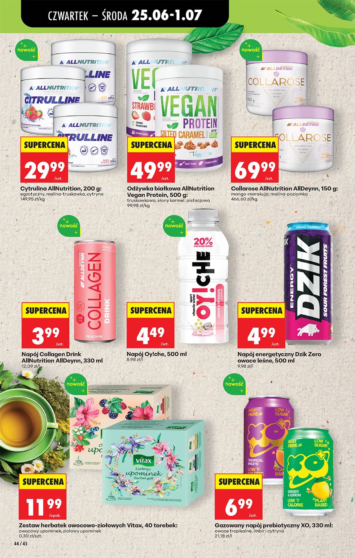 Biedronka - Codziennie niskie ceny P - oferta od 25.06 54 puslapis