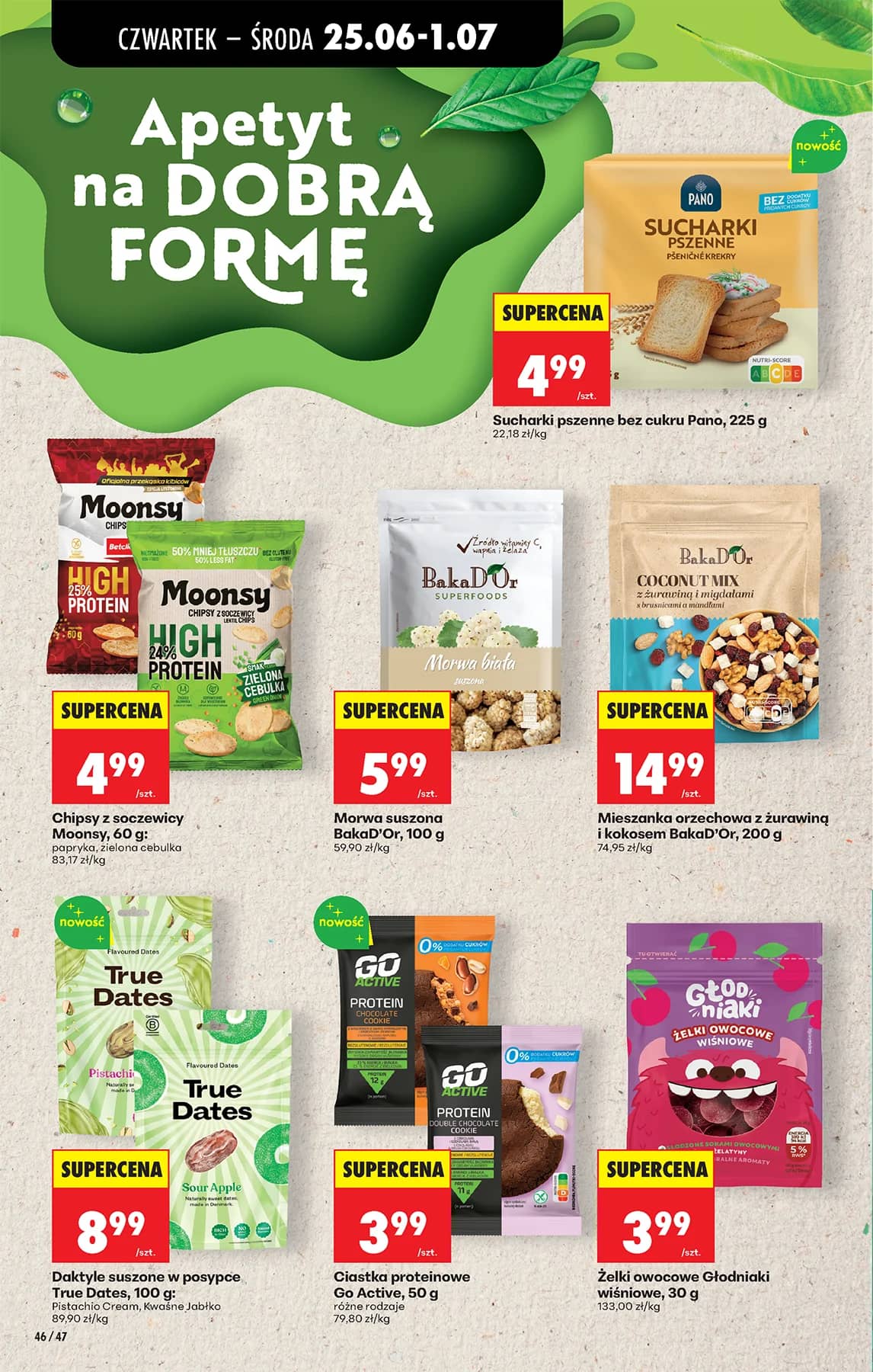 Biedronka - Codziennie niskie ceny P - oferta od 25.06 58 puslapis