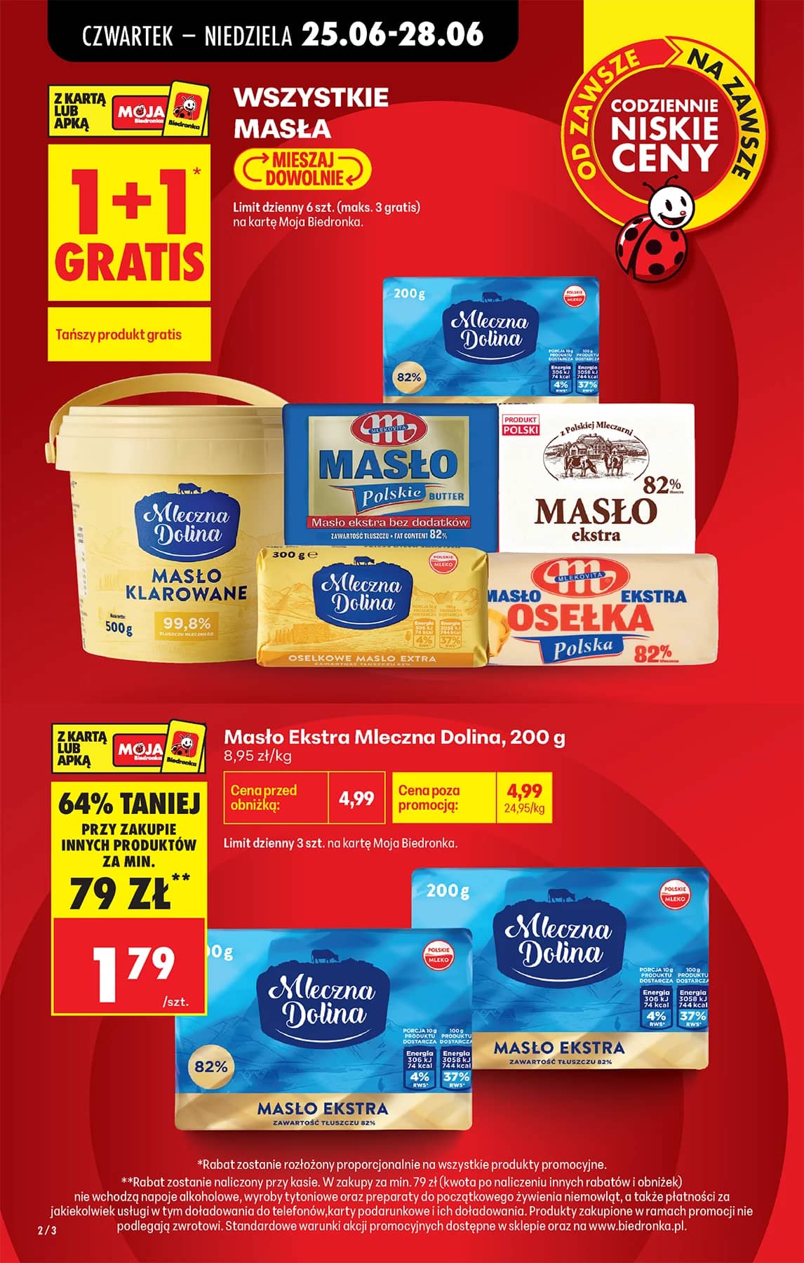 Biedronka - Codziennie niskie ceny P - oferta od 25.06 6 puslapis