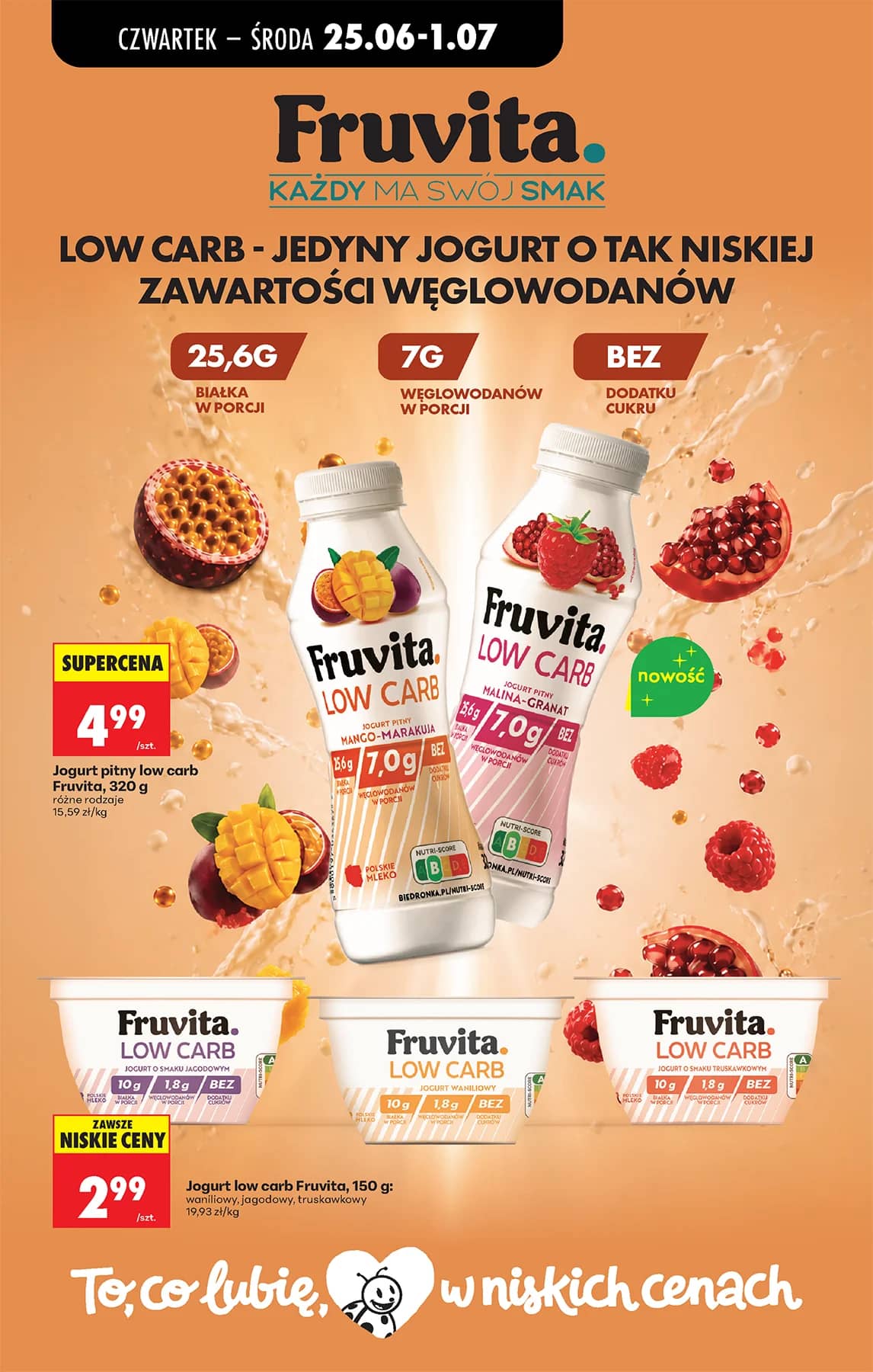 Biedronka - Codziennie niskie ceny P - oferta od 25.06 61 puslapis