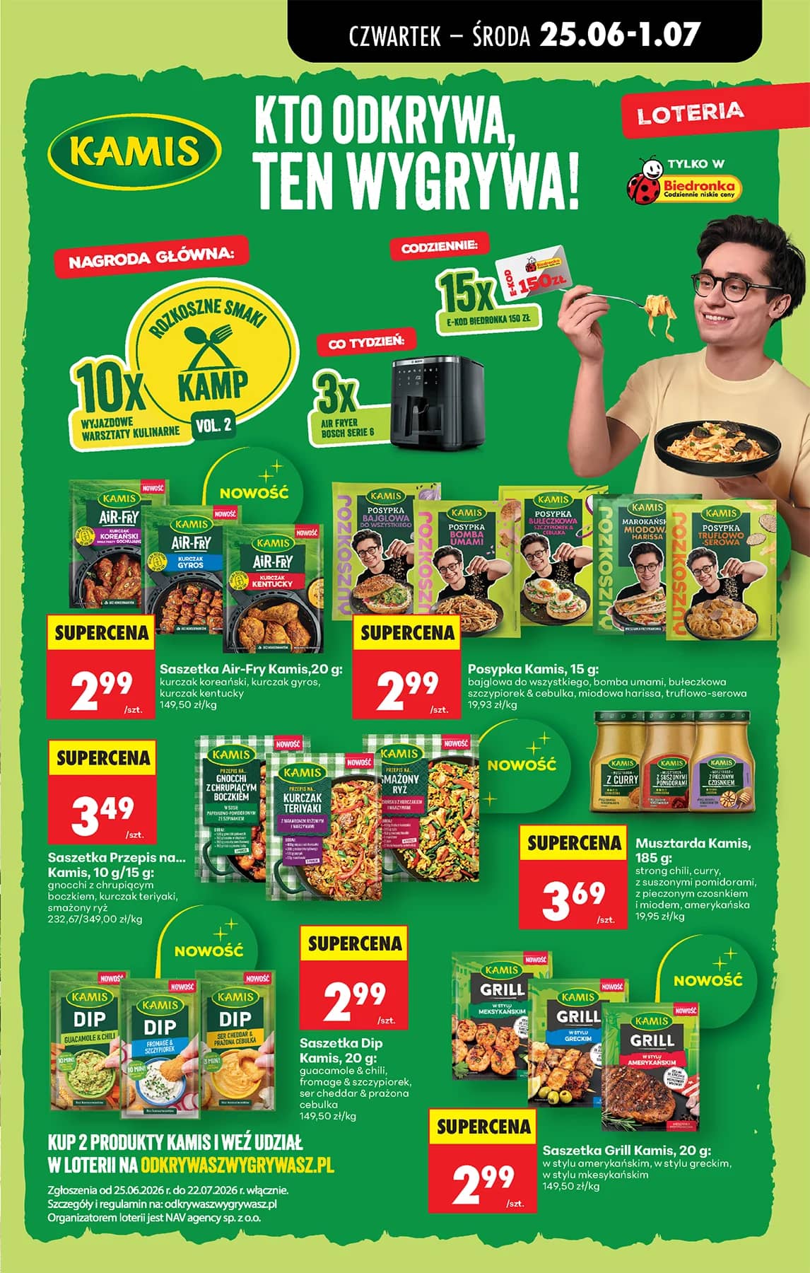 Biedronka - Codziennie niskie ceny P - oferta od 25.06 67 puslapis