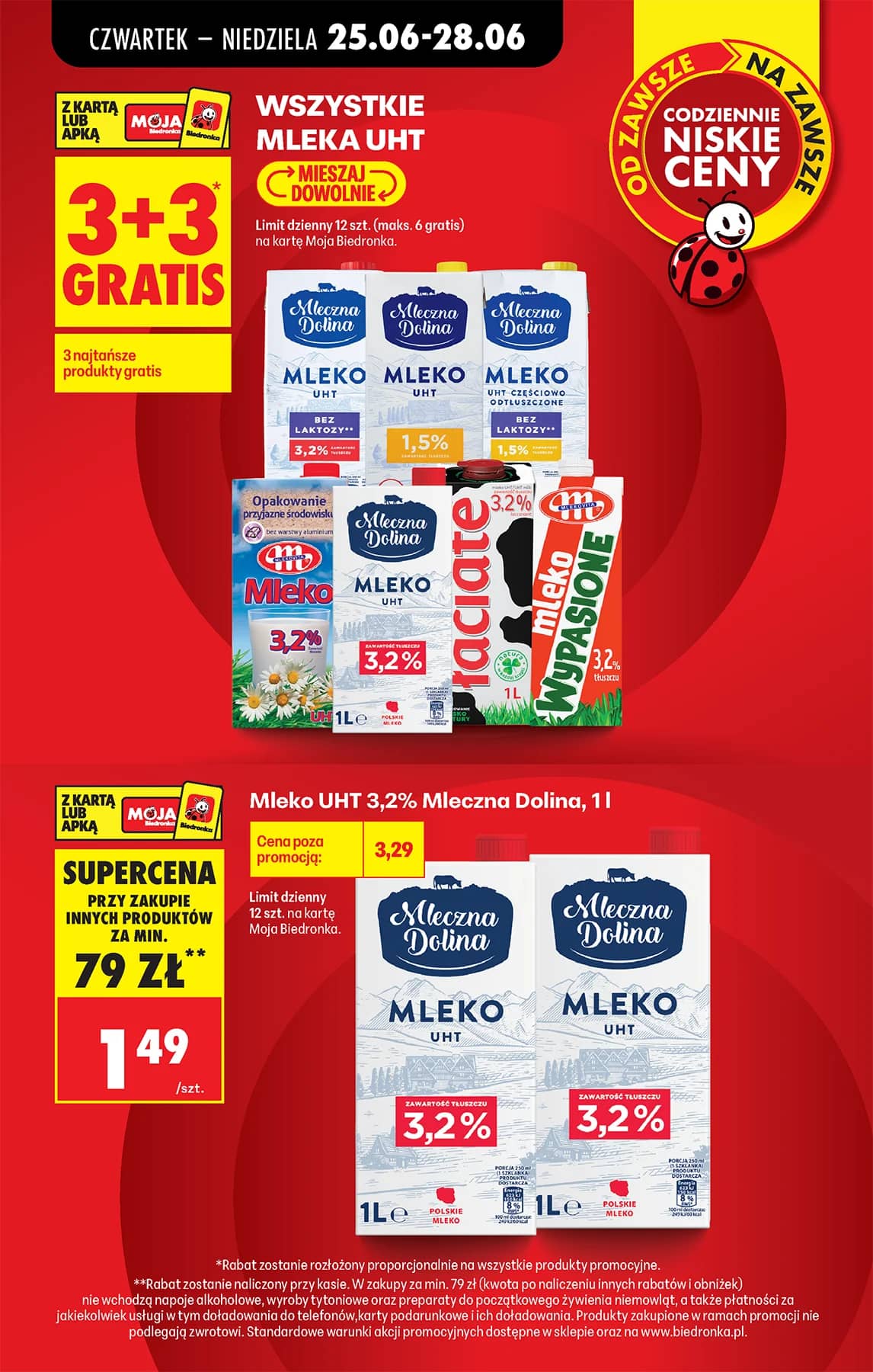 Biedronka - Codziennie niskie ceny P - oferta od 25.06 7 puslapis