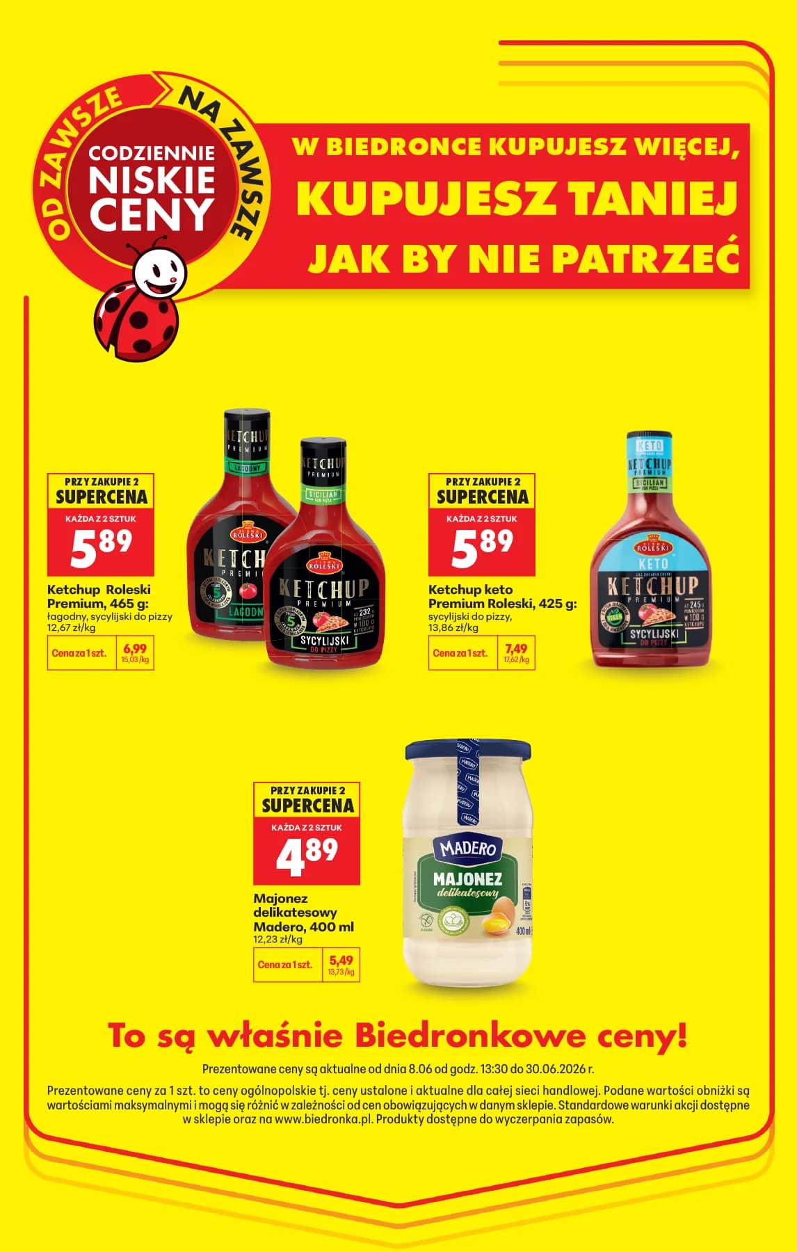 Biedronka - Codziennie niskie ceny P - oferta od 25.06 70 puslapis