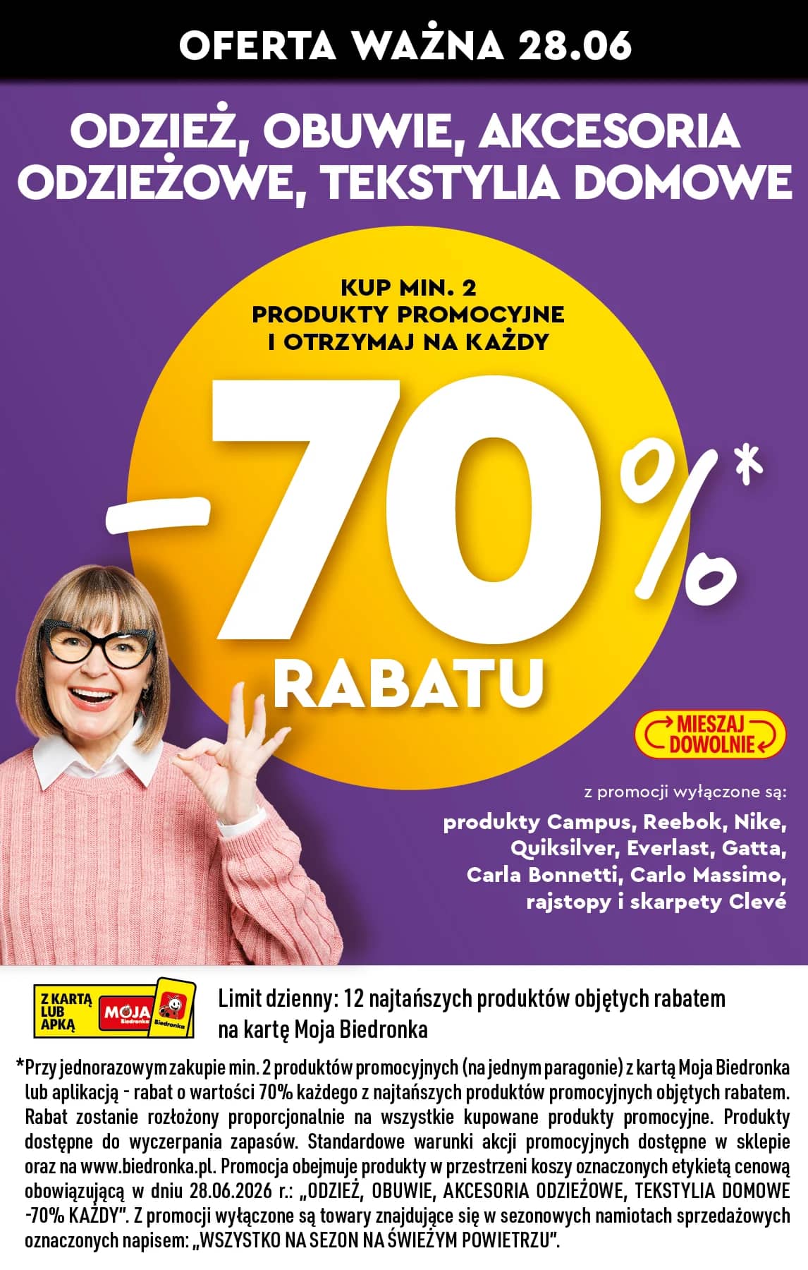 Biedronka - Codziennie niskie ceny P - oferta od 25.06 73 puslapis