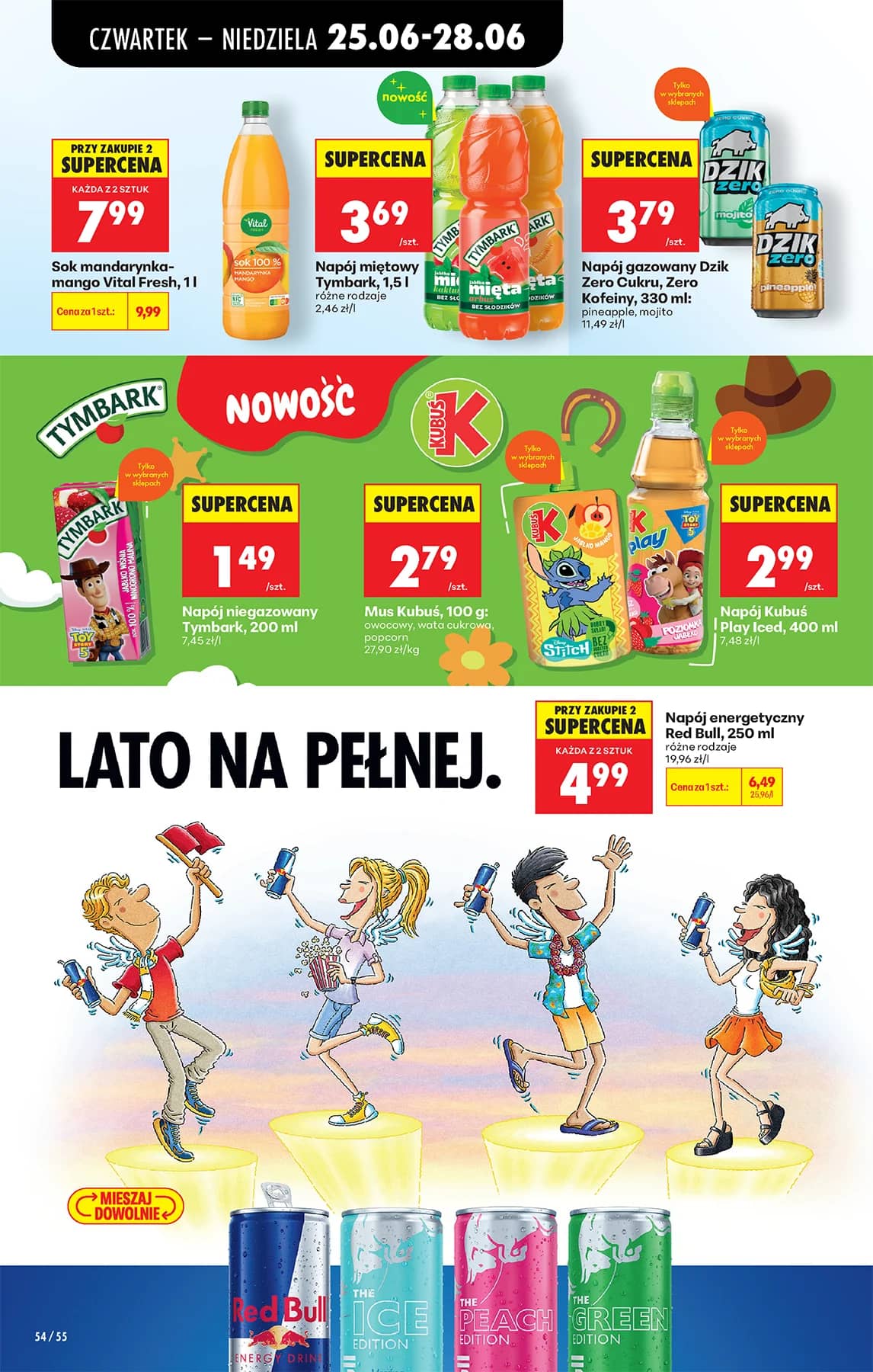 Biedronka - Codziennie niskie ceny P - oferta od 25.06 76 puslapis