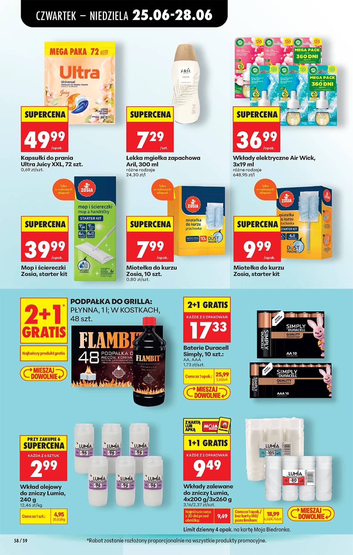 Biedronka - Codziennie niskie ceny P - oferta od 25.06 82 puslapis
