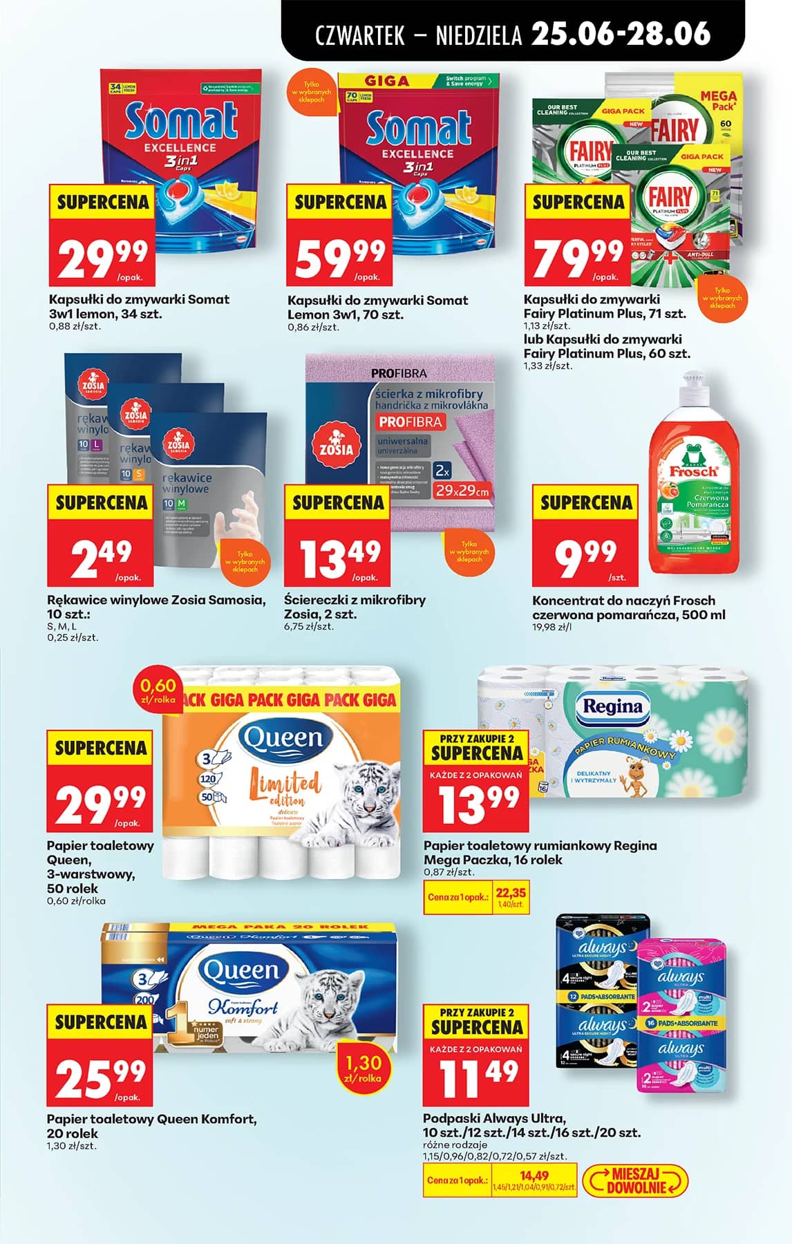 Biedronka - Codziennie niskie ceny P - oferta od 25.06 83 puslapis