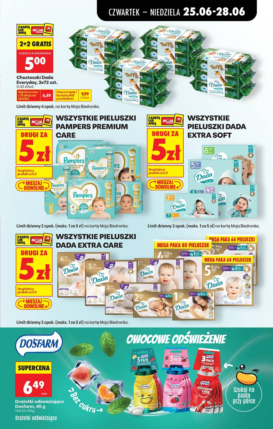 Biedronka - Codziennie niskie ceny P - oferta od 25.06 85 puslapis