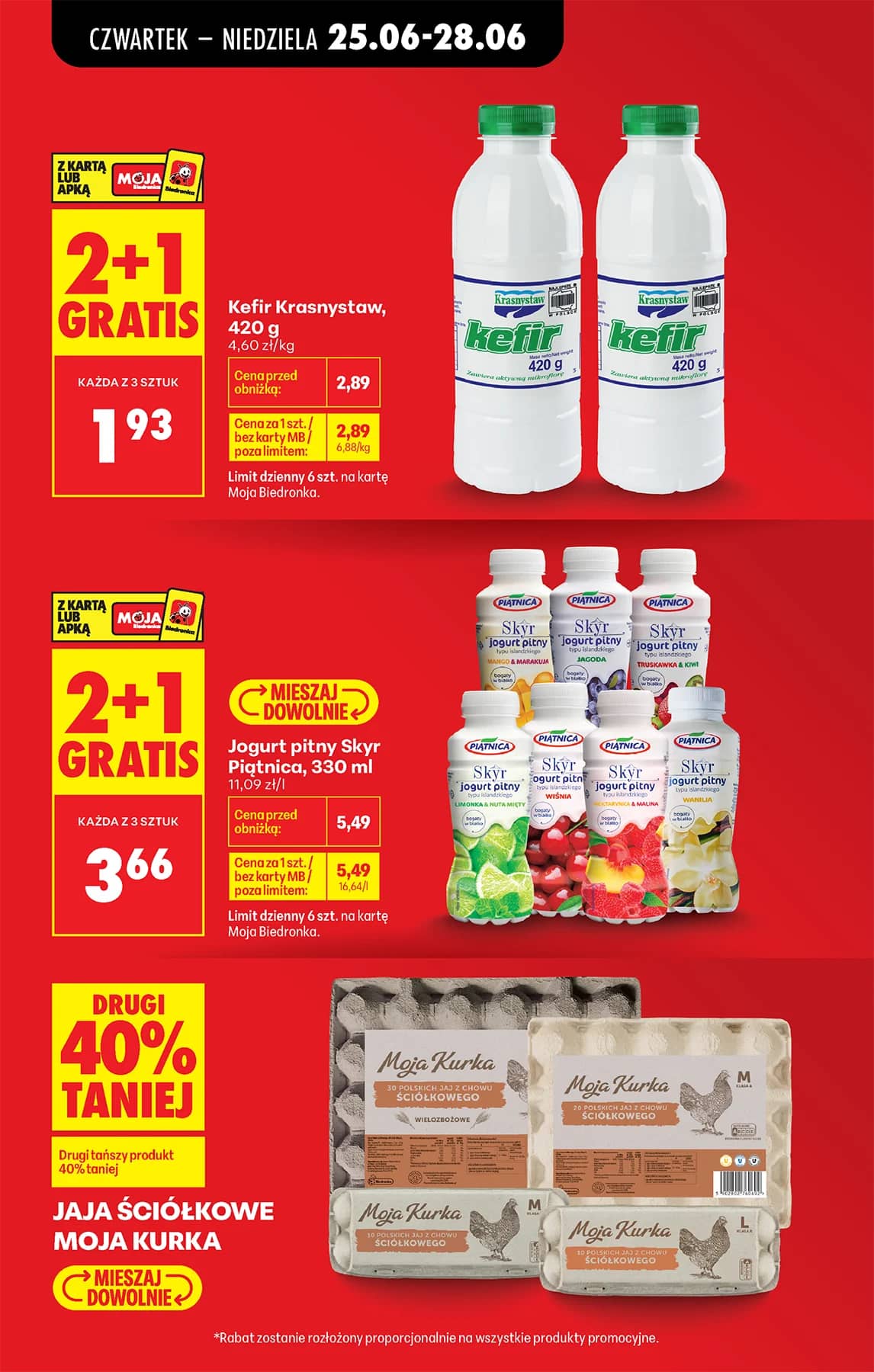 Biedronka - Codziennie niskie ceny P - oferta od 25.06 9 puslapis