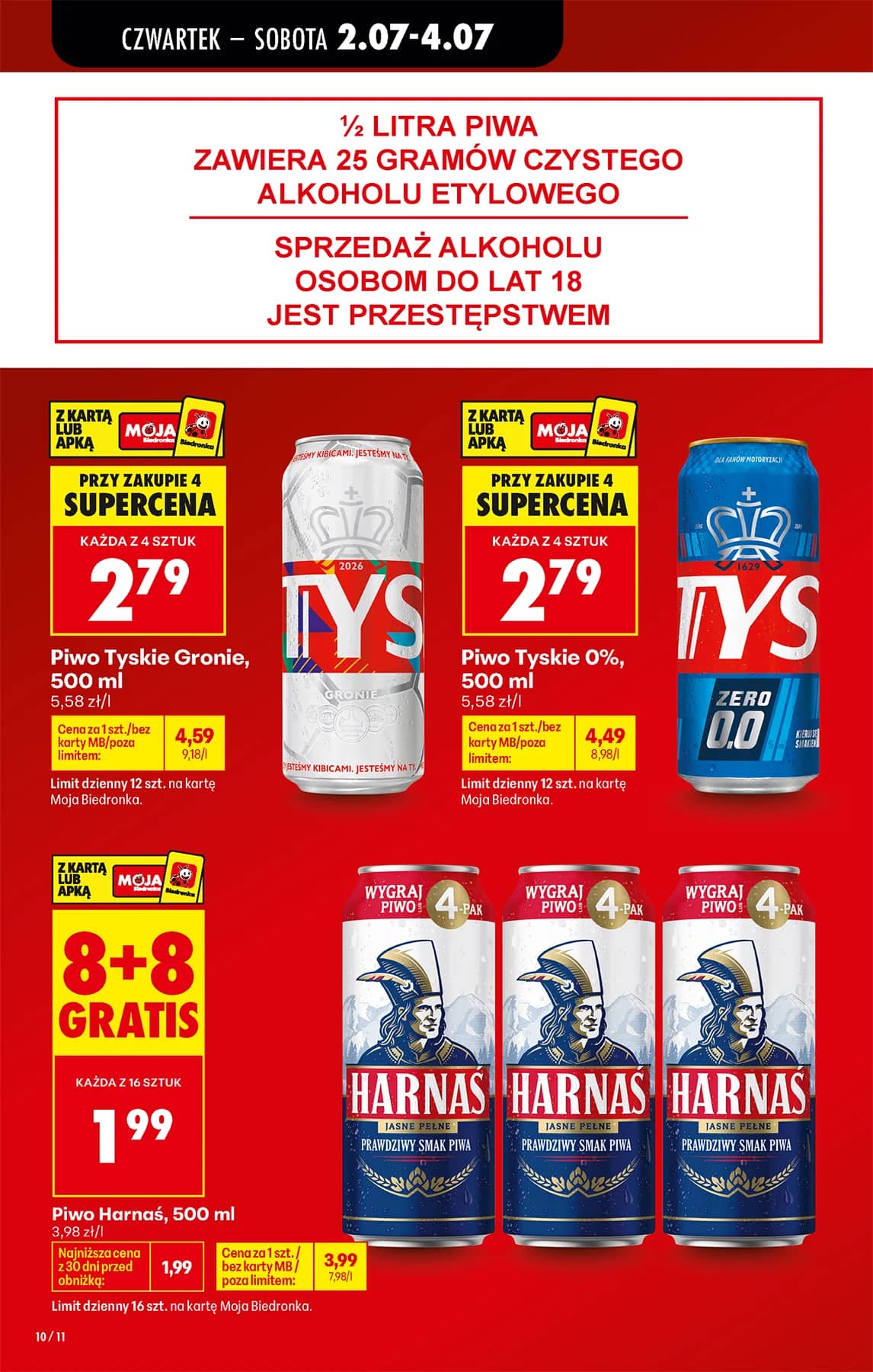 Biedronka - Codziennie niskie ceny P - oferta od 02.07 10 puslapis