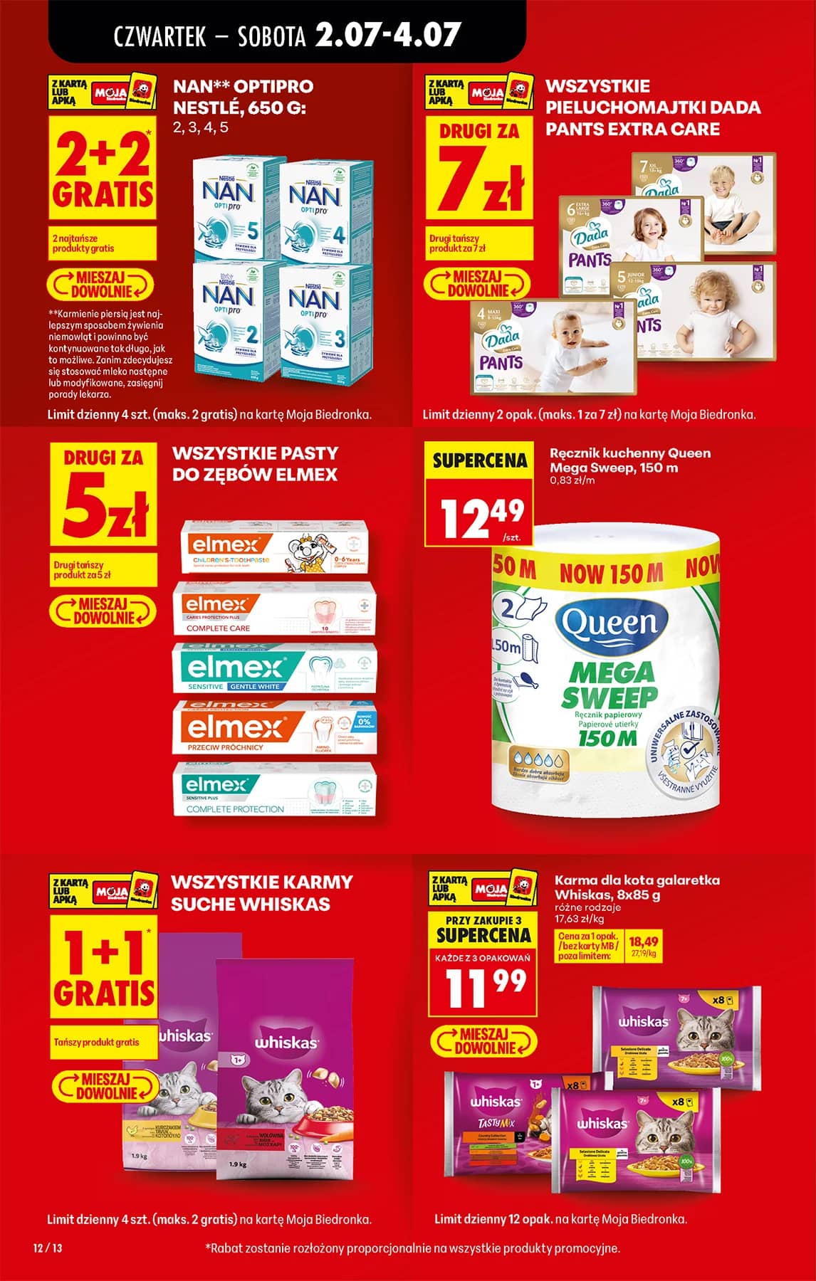 Biedronka - Codziennie niskie ceny P - oferta od 02.07 12 puslapis