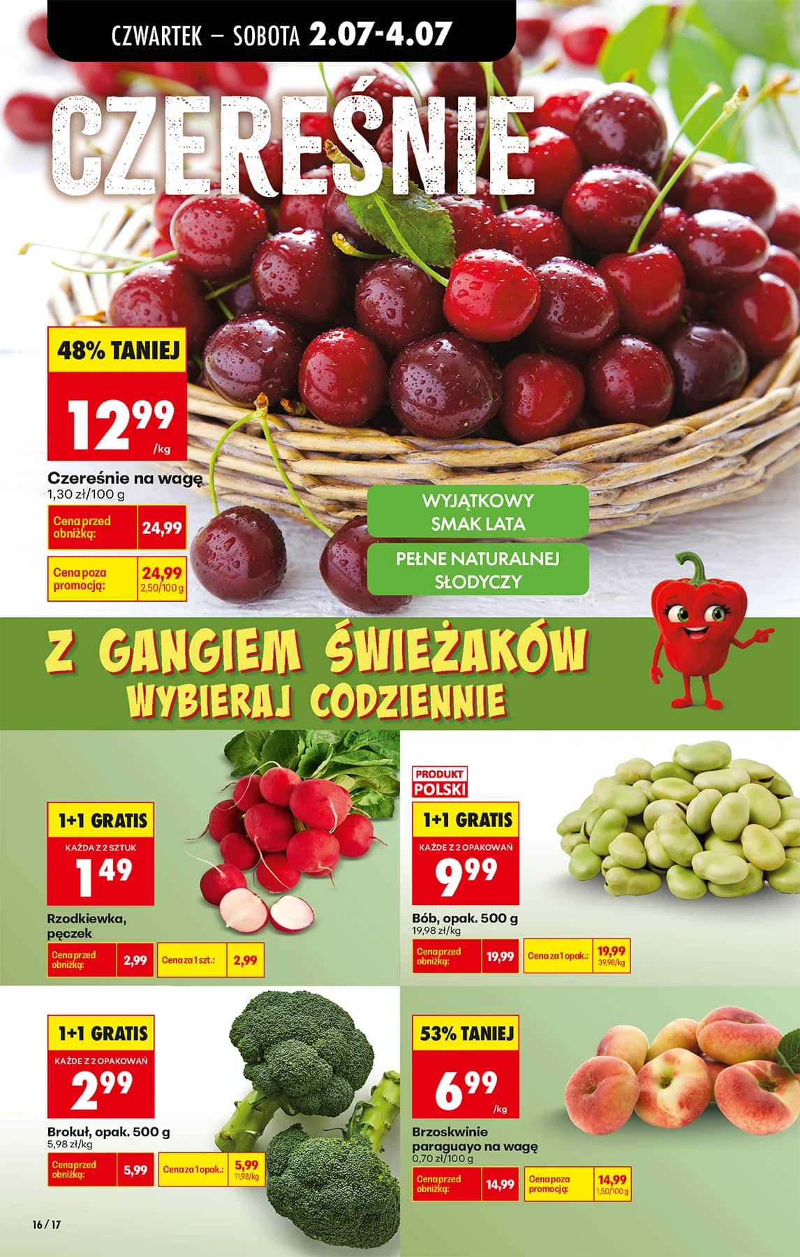 Biedronka - Codziennie niskie ceny P - oferta od 02.07 18 puslapis