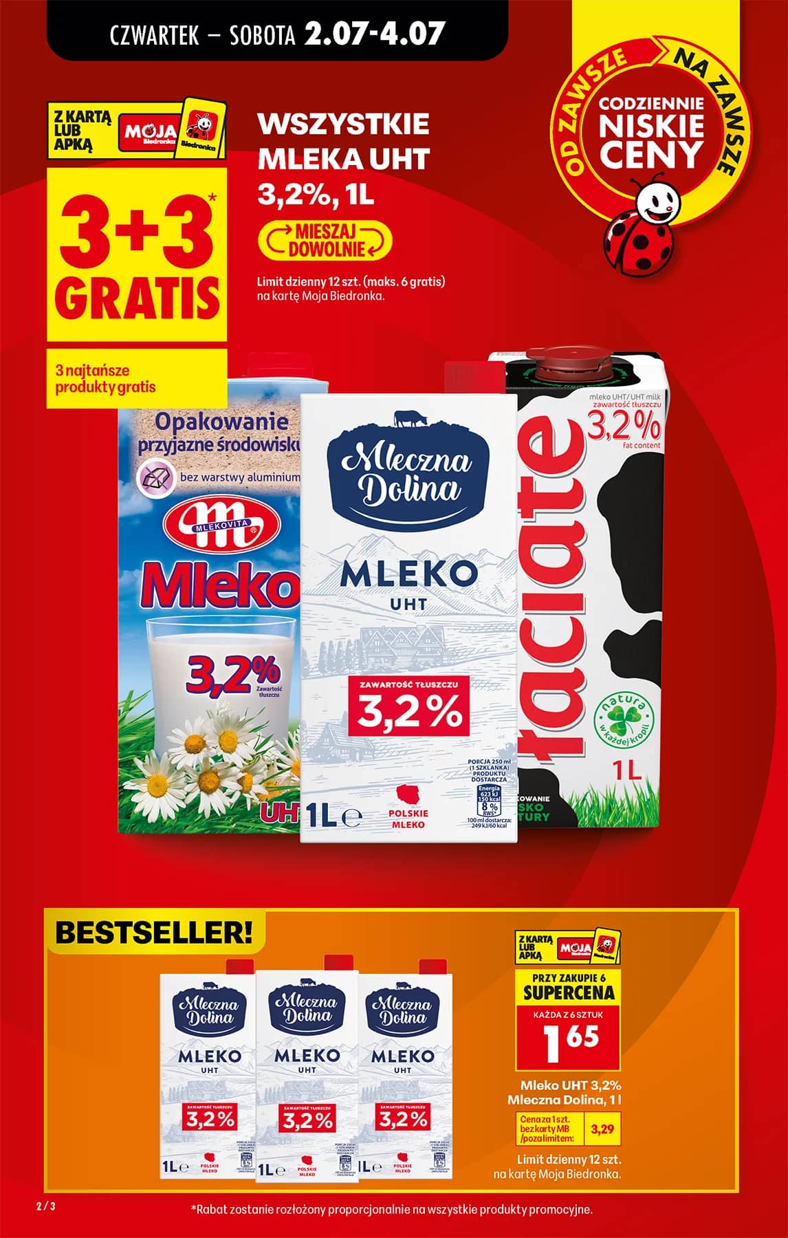 Biedronka - Codziennie niskie ceny P - oferta od 02.07 2 puslapis