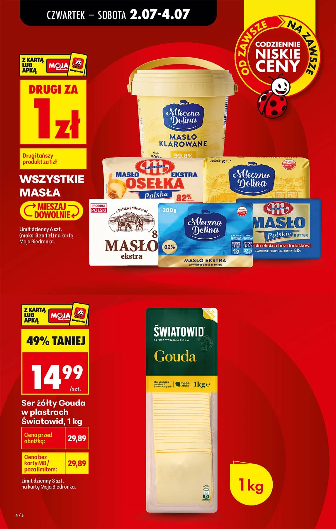 Biedronka - Codziennie niskie ceny P - oferta od 02.07 4 puslapis
