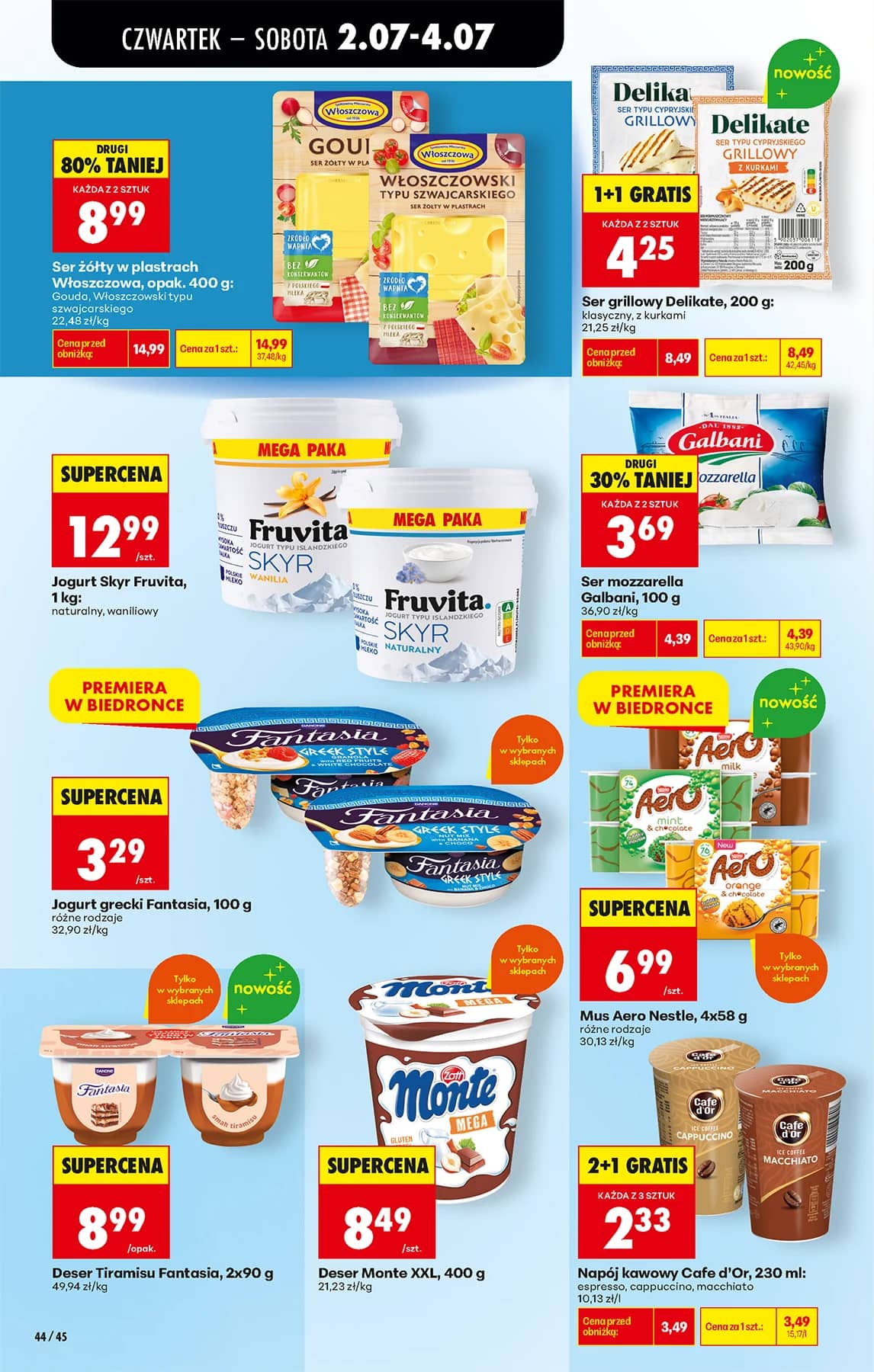 Biedronka - Codziennie niskie ceny P - oferta od 02.07 50 puslapis