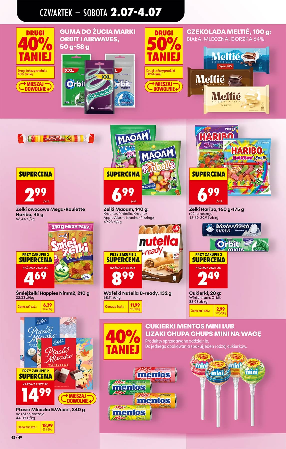 Biedronka - Codziennie niskie ceny P - oferta od 02.07 54 puslapis