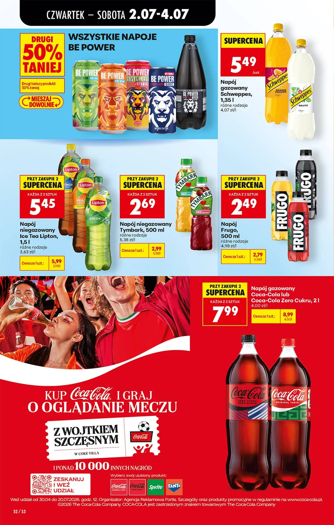Biedronka - Codziennie niskie ceny P - oferta od 02.07 62 puslapis