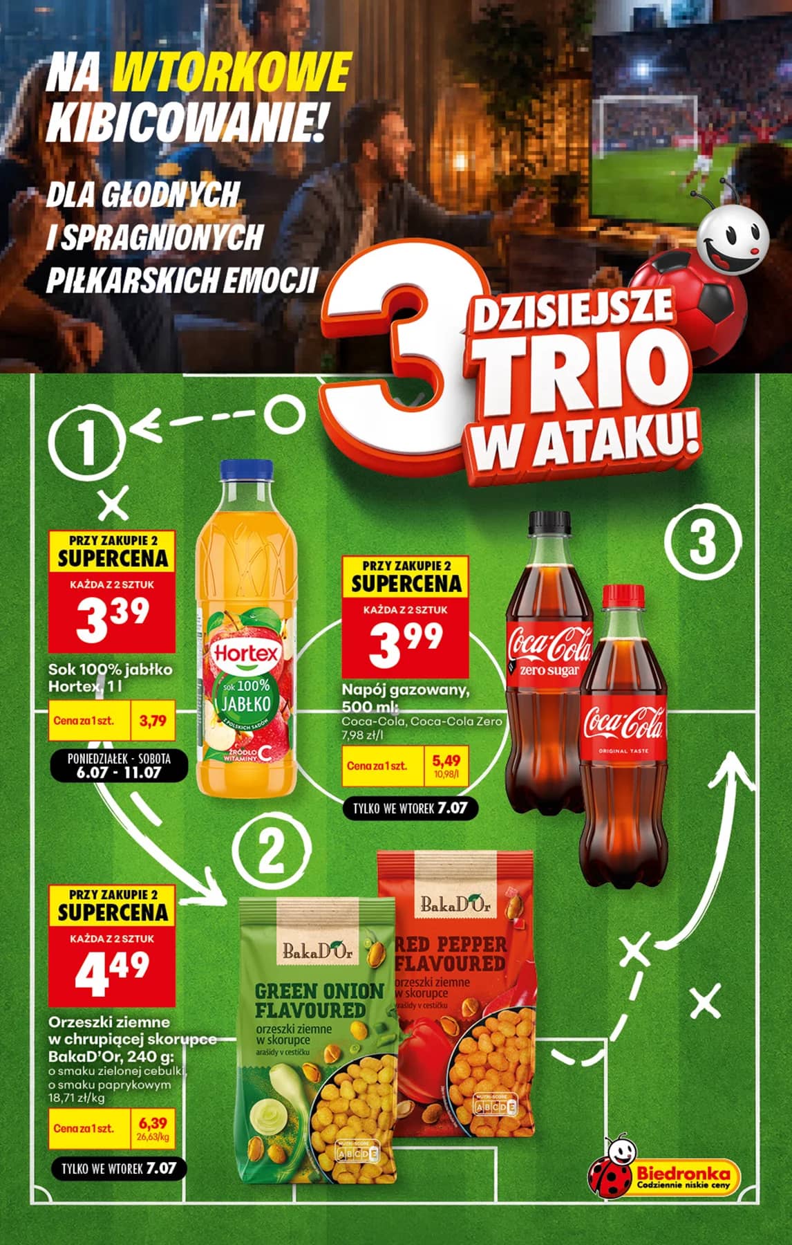 Biedronka - Football - oferta od 07.07 1 puslapis