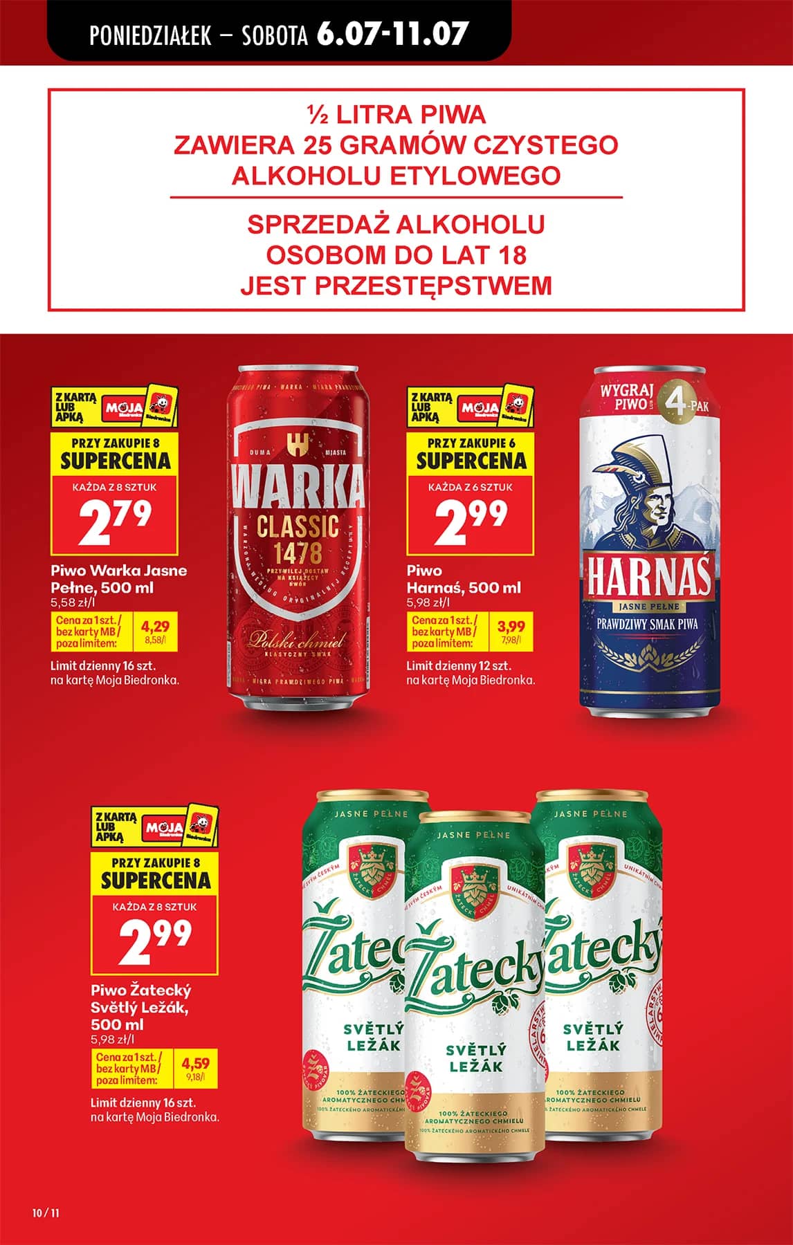 Biedronka - Codziennie niskie ceny P - oferta od 06.07 12 puslapis