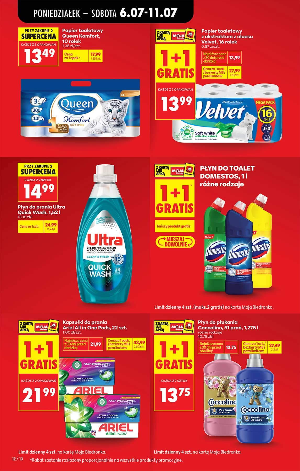 Biedronka - Codziennie niskie ceny P - oferta od 06.07 14 puslapis