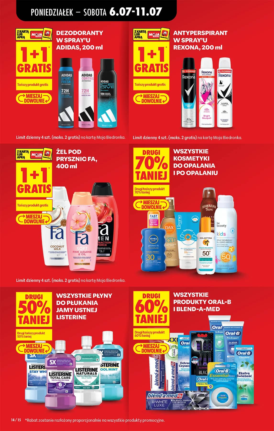 Biedronka - Codziennie niskie ceny P - oferta od 06.07 16 puslapis