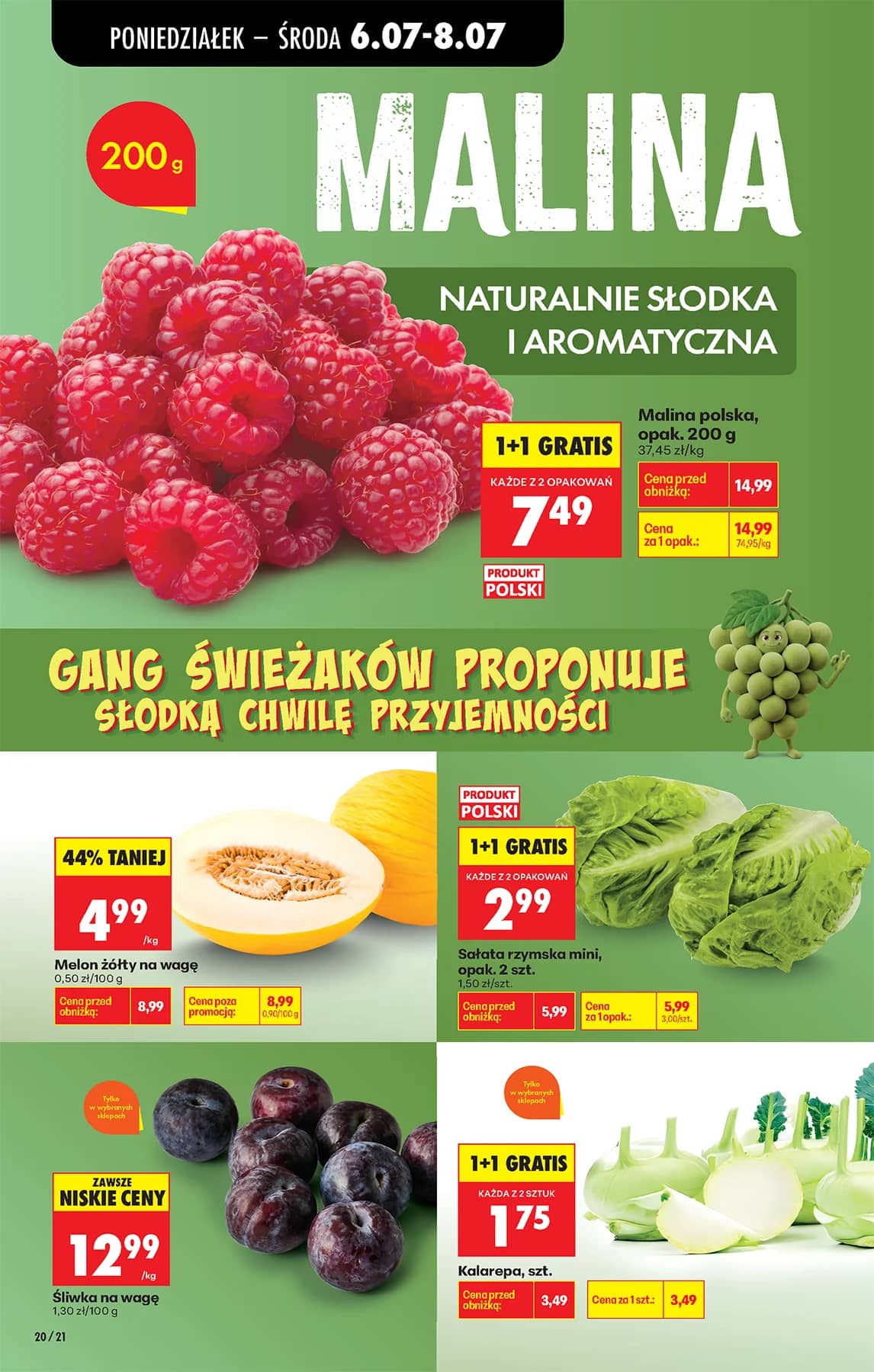 Biedronka - Codziennie niskie ceny P - oferta od 06.07 24 puslapis