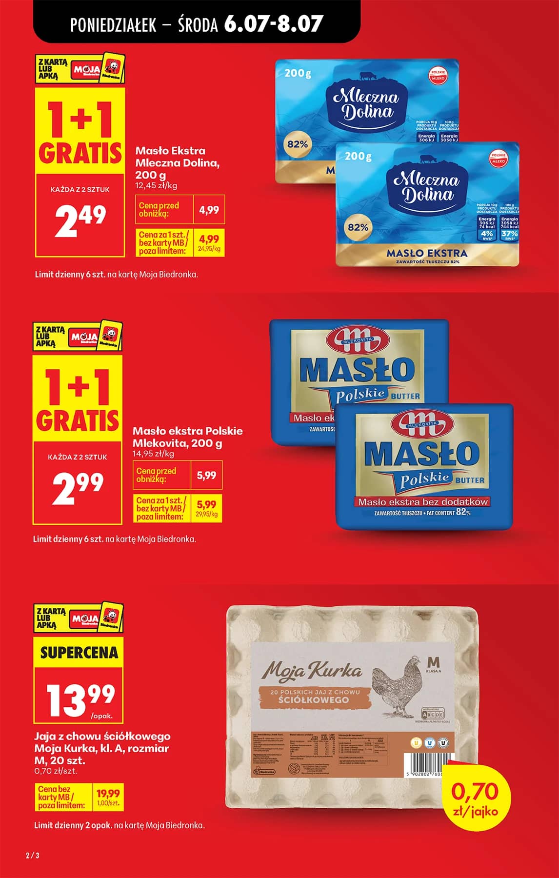Biedronka - Codziennie niskie ceny P - oferta od 06.07 4 puslapis