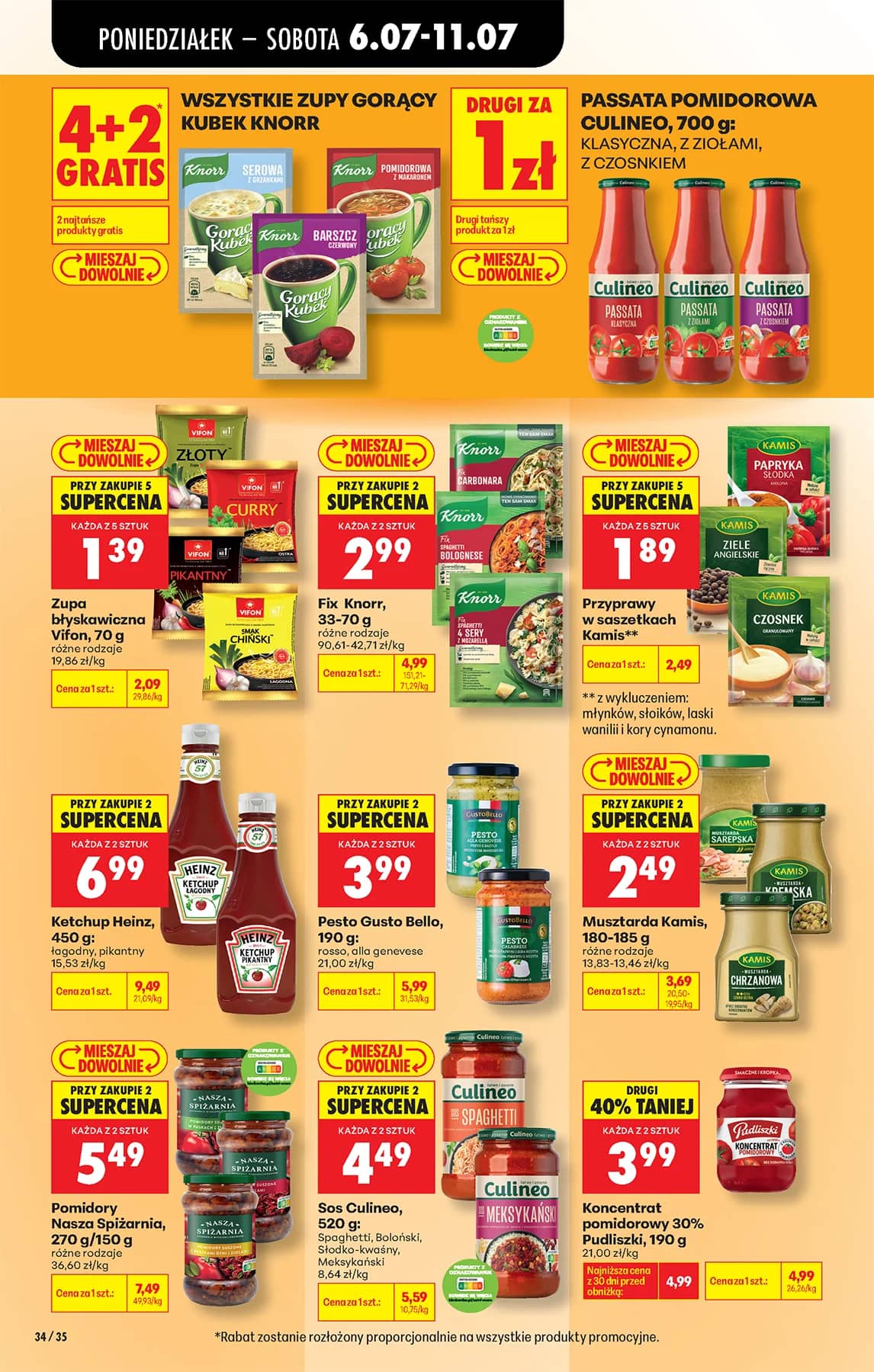 Biedronka - Codziennie niskie ceny P - oferta od 06.07 50 puslapis