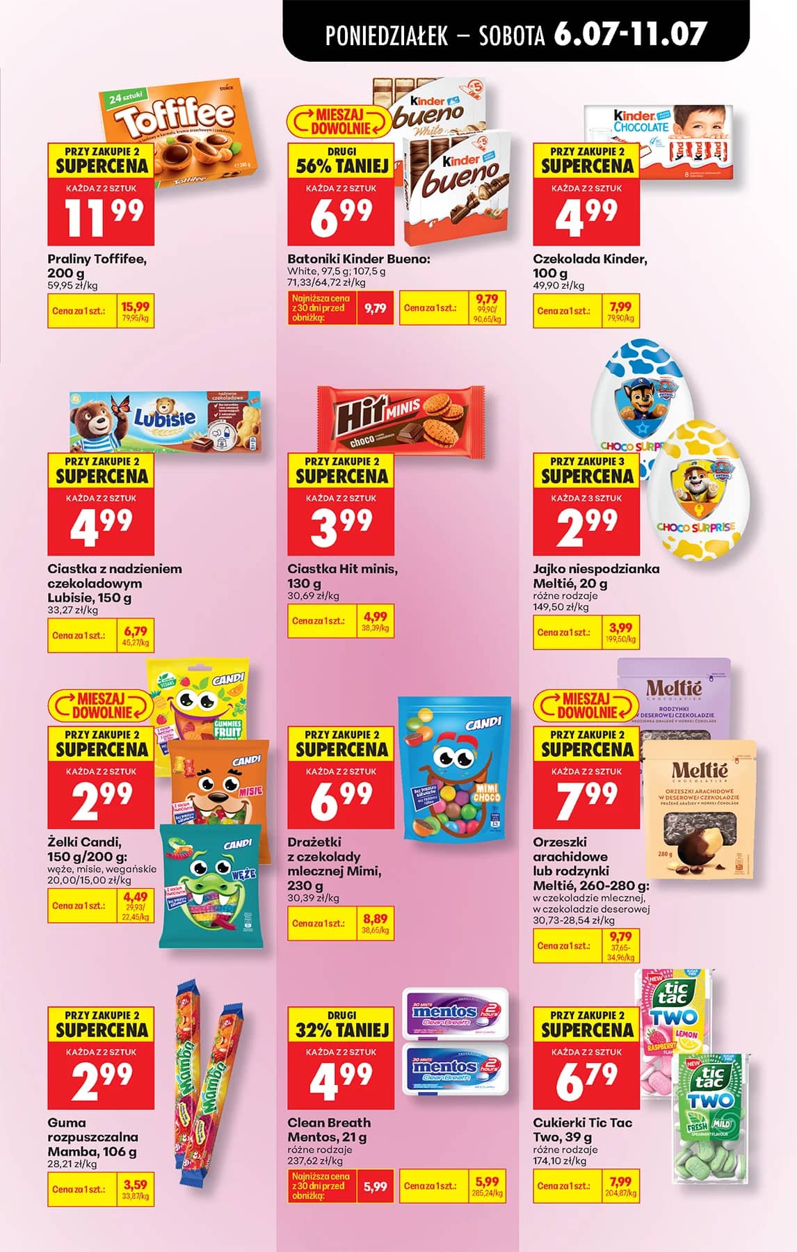 Biedronka - Codziennie niskie ceny P - oferta od 06.07 57 puslapis