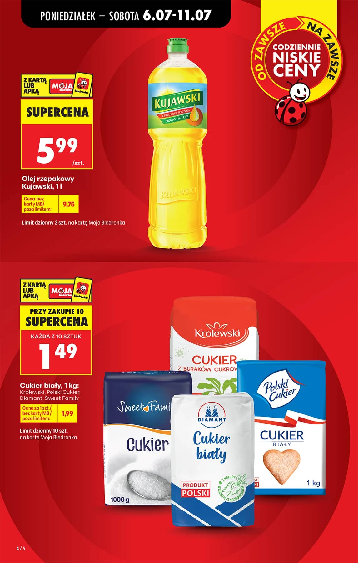 Biedronka - Codziennie niskie ceny P - oferta od 06.07 6 puslapis