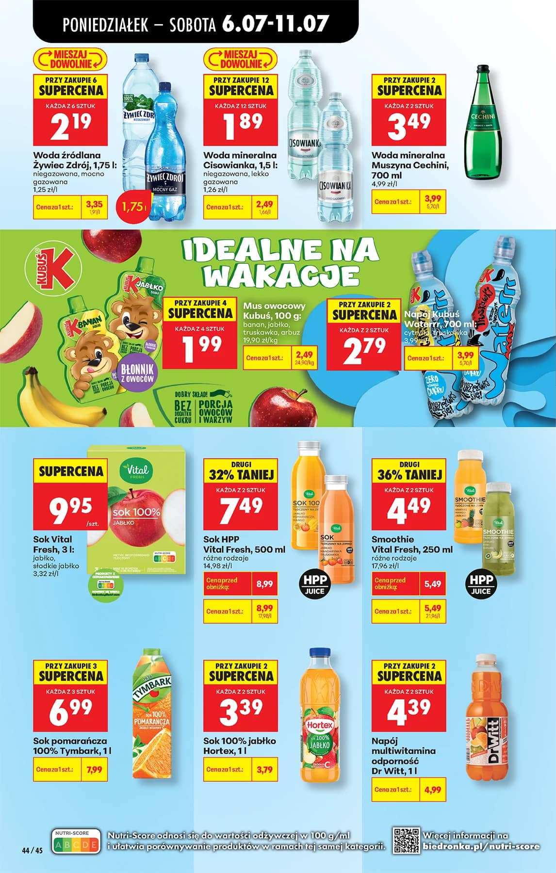 Biedronka - Codziennie niskie ceny P - oferta od 06.07 64 puslapis