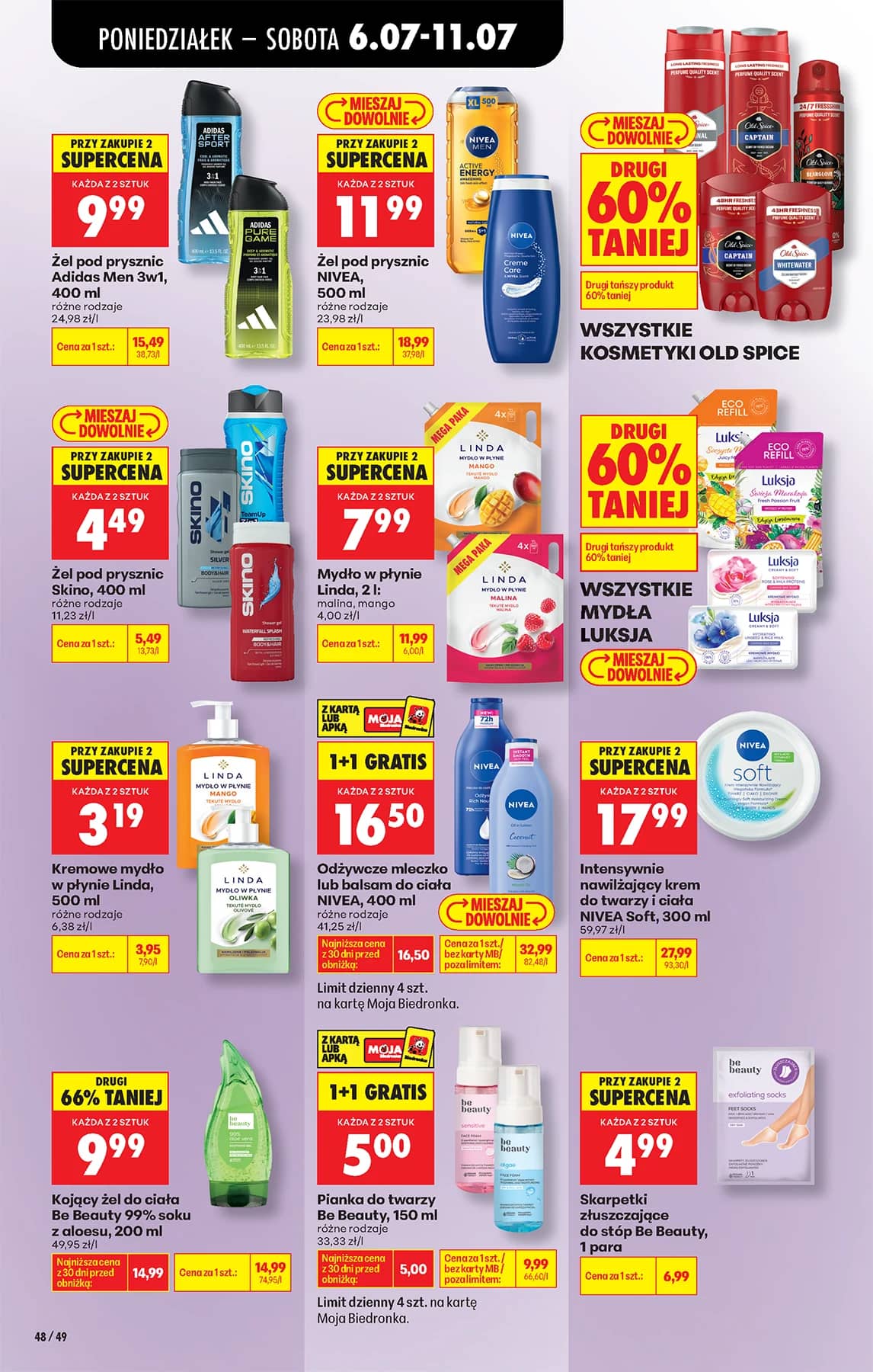 Biedronka - Codziennie niskie ceny P - oferta od 06.07 70 puslapis