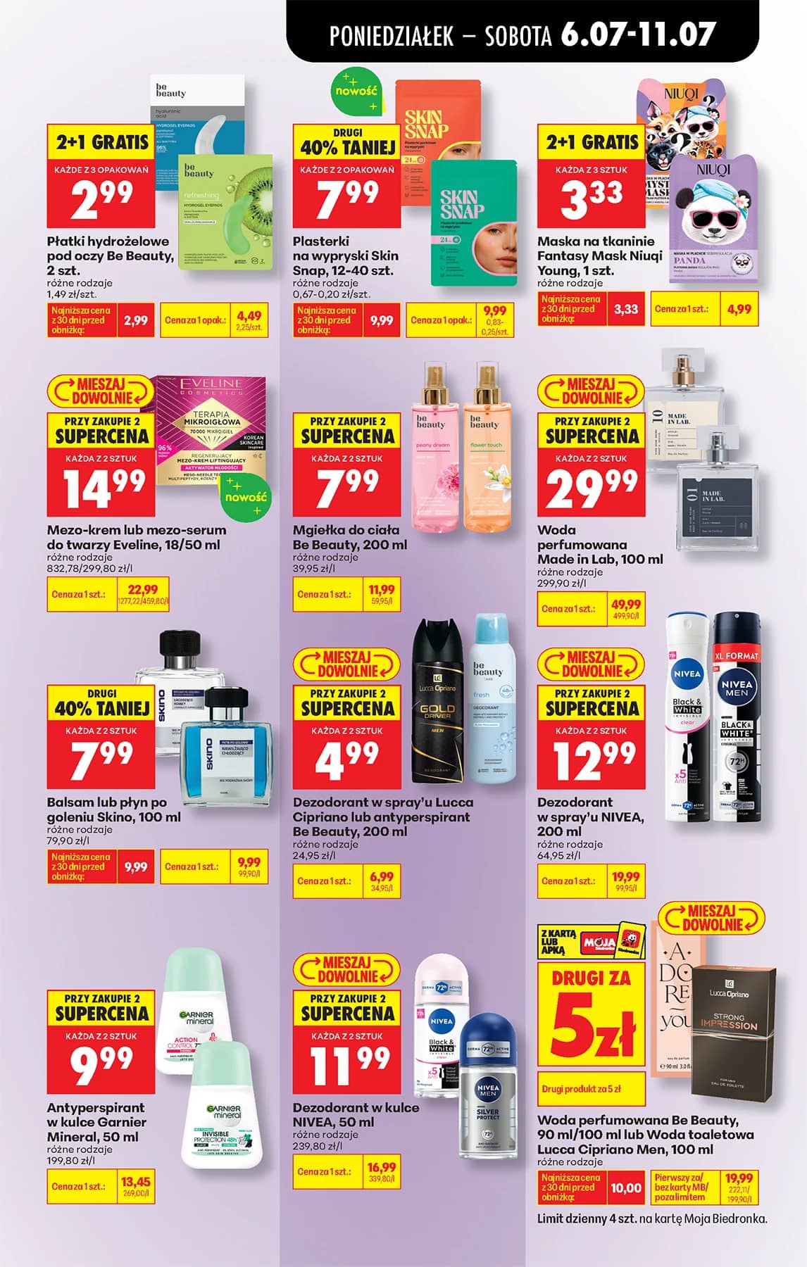 Biedronka - Codziennie niskie ceny P - oferta od 06.07 71 puslapis