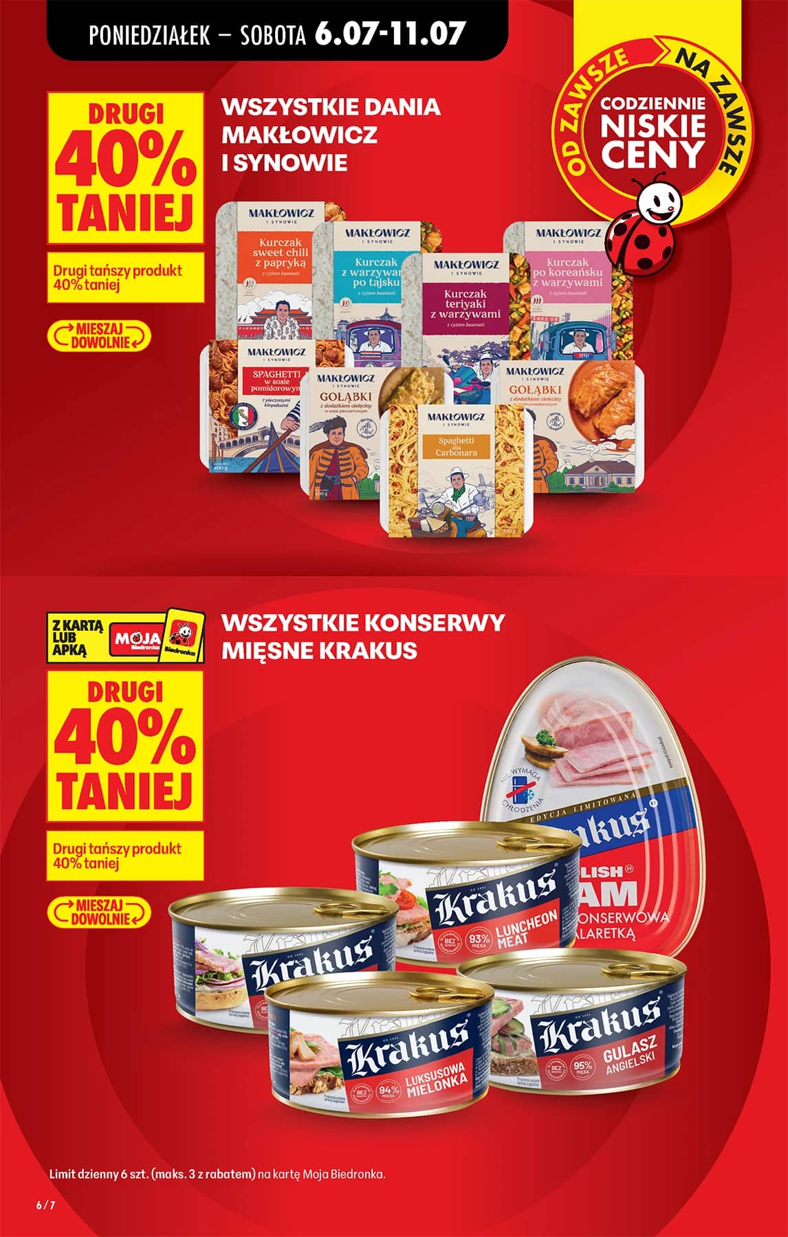 Biedronka - Codziennie niskie ceny P - oferta od 06.07 8 puslapis