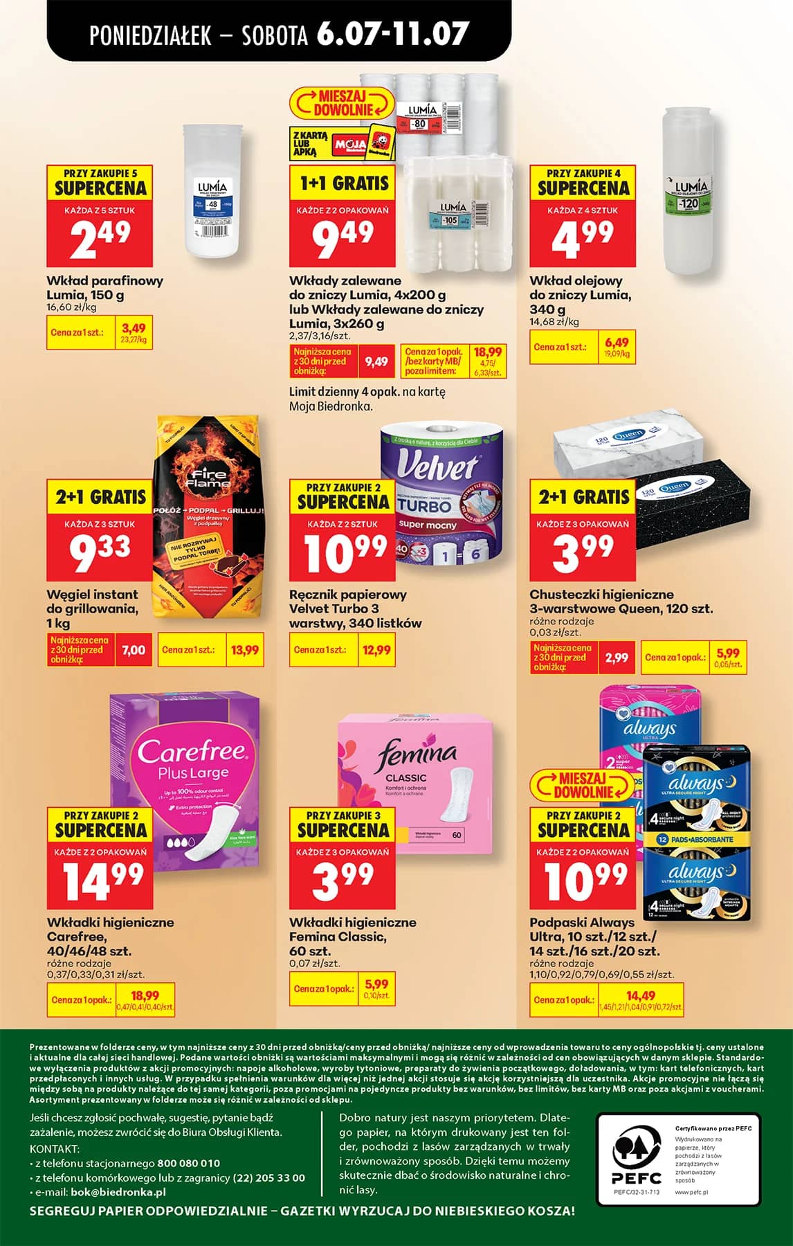 Biedronka - Codziennie niskie ceny P - oferta od 06.07 82 puslapis
