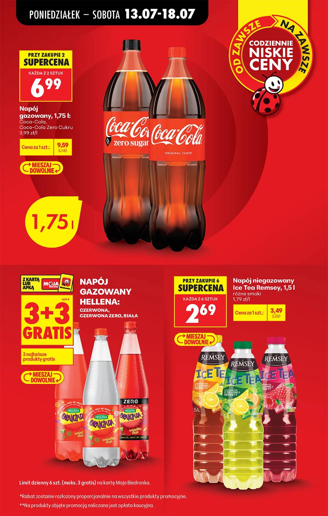 Biedronka - Codziennie niskie ceny P - oferta od 13.07 19 puslapis