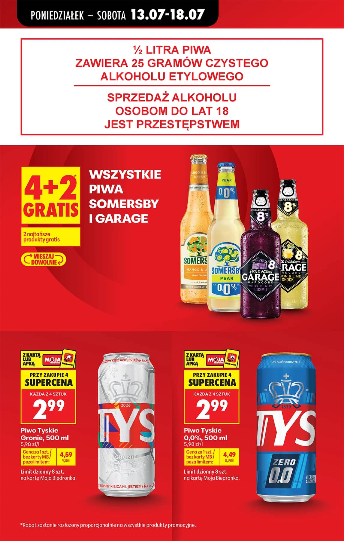 Biedronka - Codziennie niskie ceny P - oferta od 13.07 21 puslapis