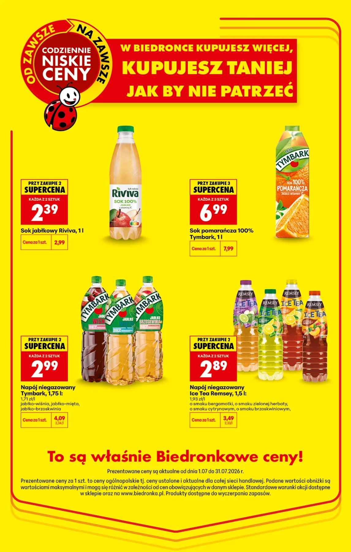 Biedronka - Codziennie niskie ceny P - oferta od 13.07 27 puslapis