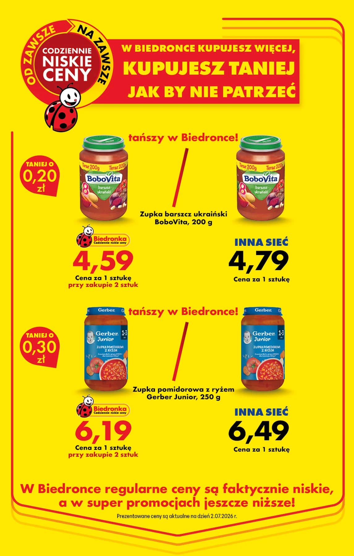 Biedronka - Codziennie niskie ceny P - oferta od 13.07 34 puslapis